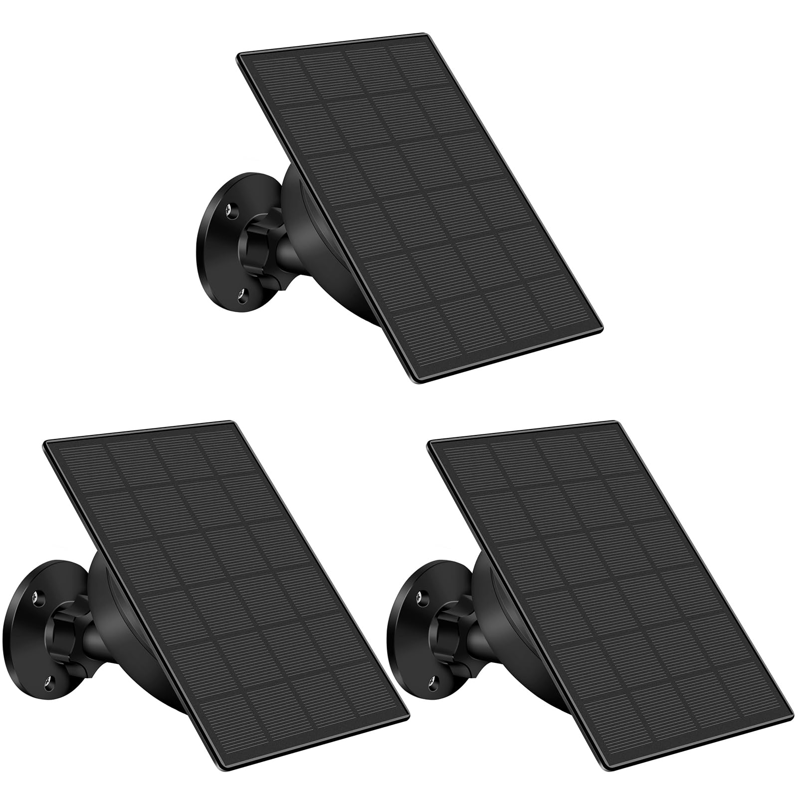 Solar Panel For Blink Camera Outdoor,3W Solar Panel Compatible With Blink Xt/Xt2 & Outdoor Camera&Simplisafe Camera,Waterproof S