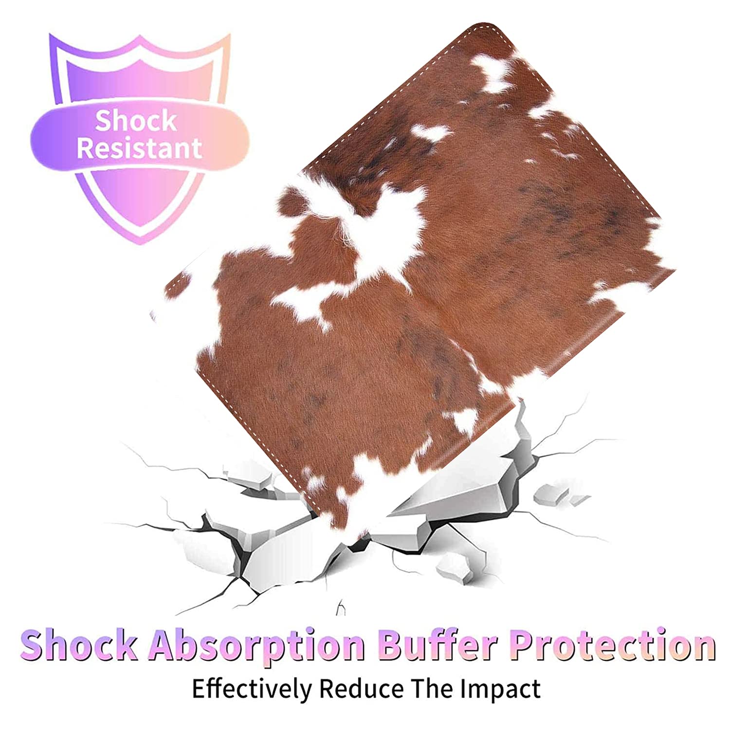 Case For Ipad 9Th / 8Th / 7Th Generation (2021/2020/2019) 10.2 Inch/Ipad Air 10.5'' 2019 / Ipad Pro 10.5'',Leather Smart Cover W