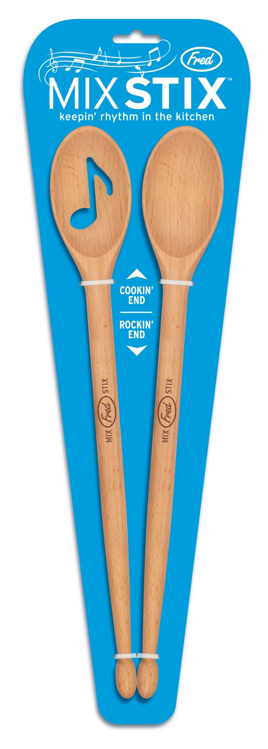 Genuine Fred Mix Stix Drumstick Spoons, Regular