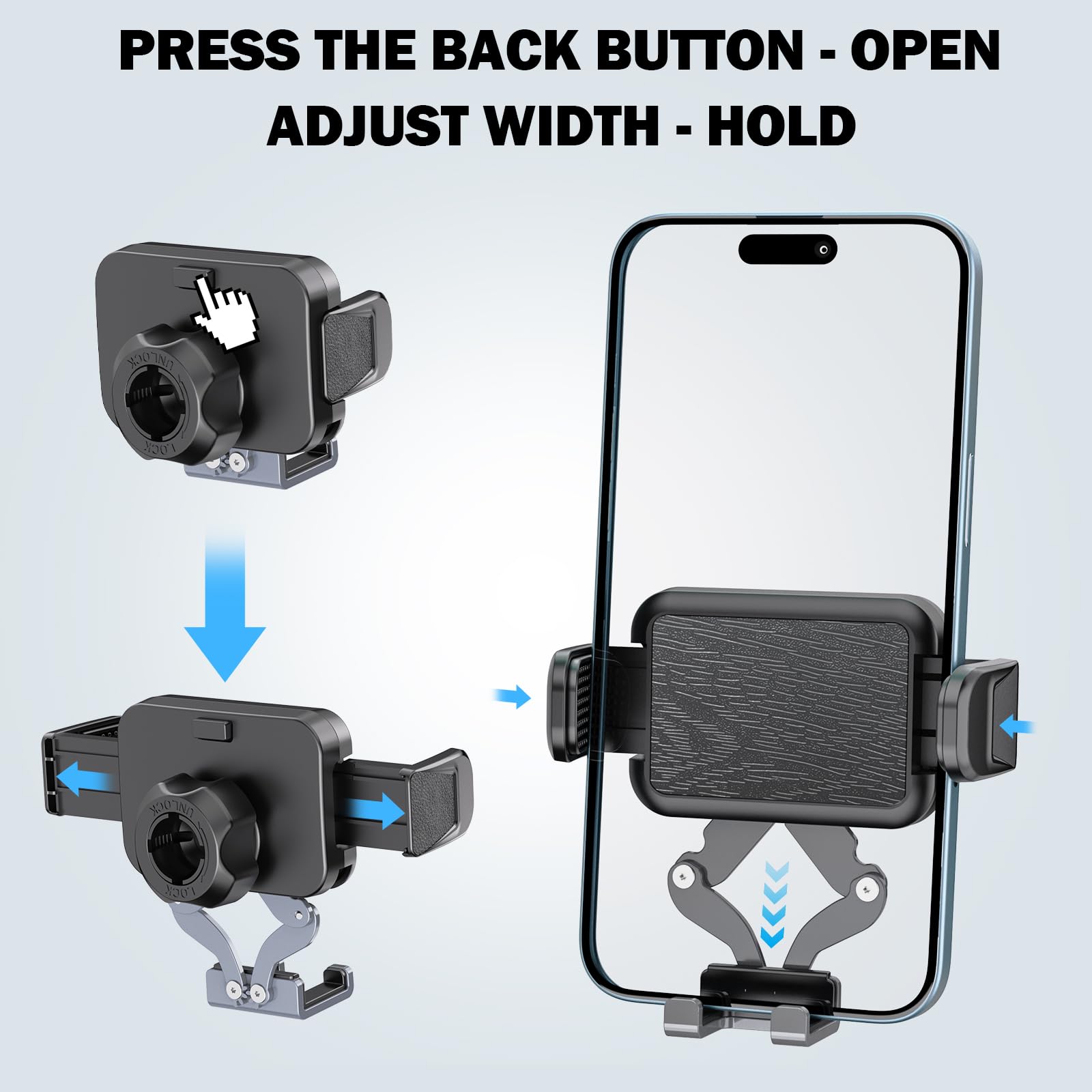 Swiftgaze Universal Metal Phone Mount For 2021-2024 Ford F-150 And 2021-2023 Ford Raptor Stable Dash Mount Holder For Iphone And