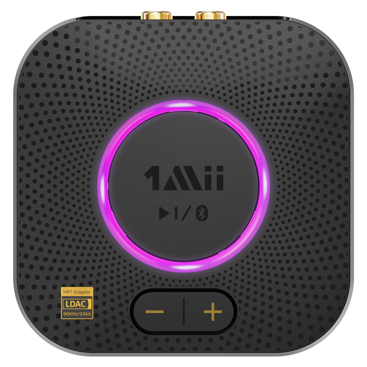 1Mii B06S+ Ldac Bluetooth 5.2 Receiver For Home Stereo Hi Res Music Streaming, Hi Fi Wireless Audio Adapter W/Aptx Hd Low Latenc