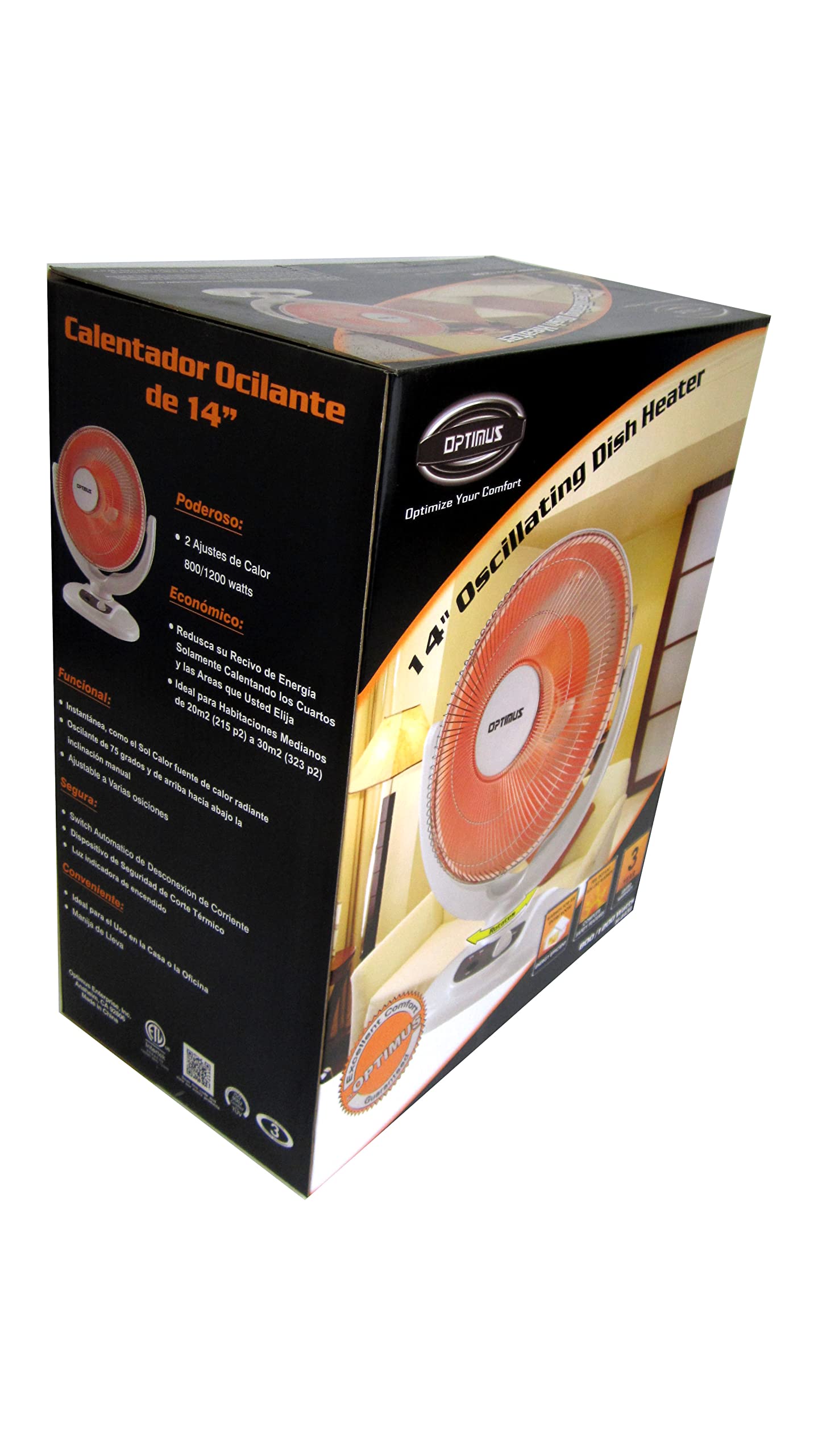 Optimus 14 Oscillation Dish Heater