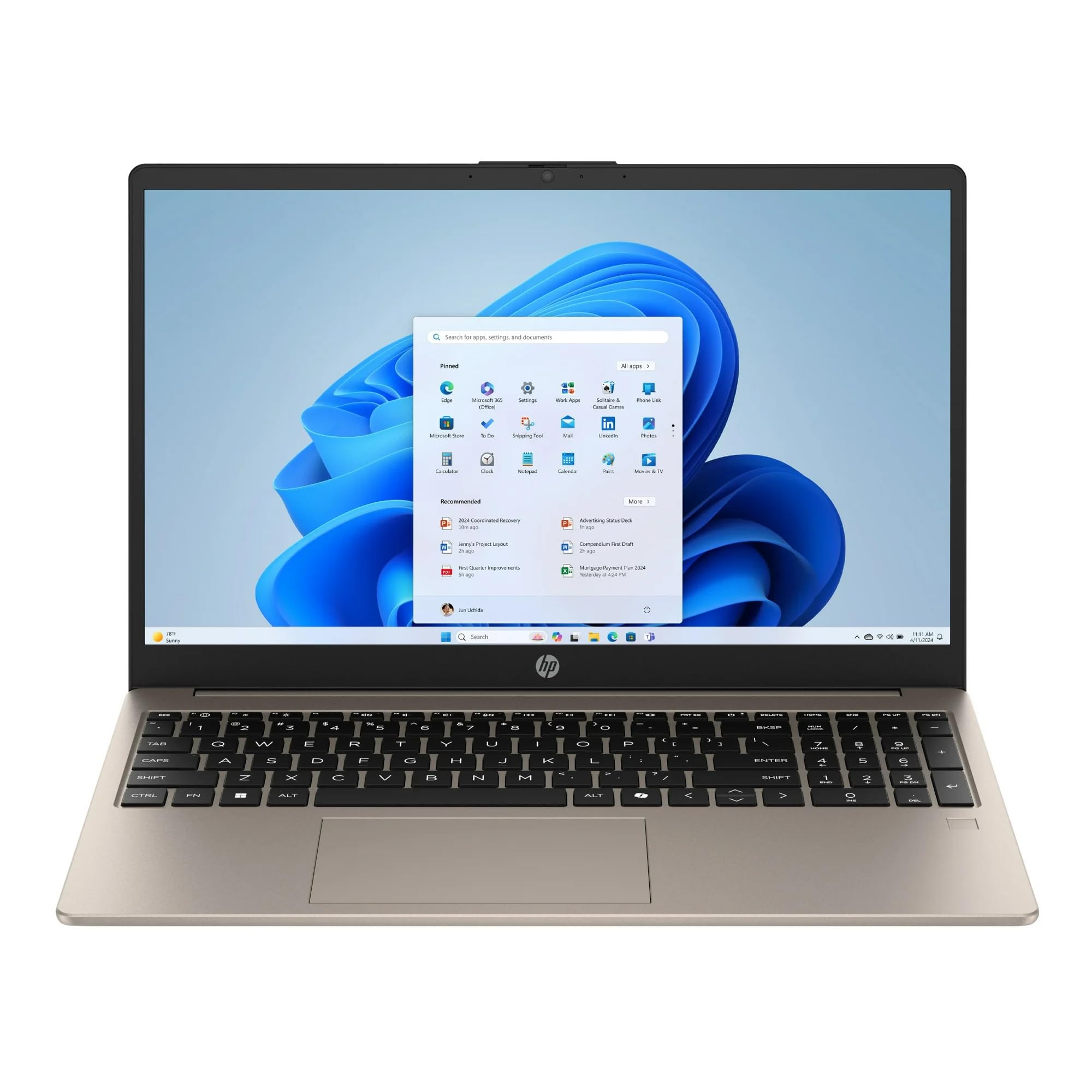 HP NB 15FD0230WM 15.6 Ci3N305 8GB 256GB Intel UHD W11H Retail