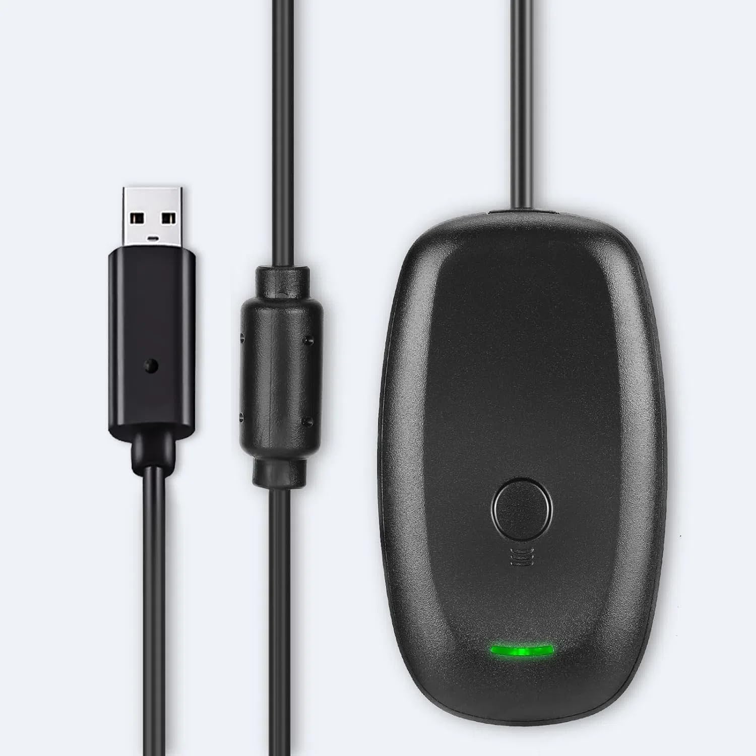 MAUYEATY Game Controller Adapter, Effective Range 30 feet, Compatible with Windows 11/10, Supports up to 4 Controllers & headset