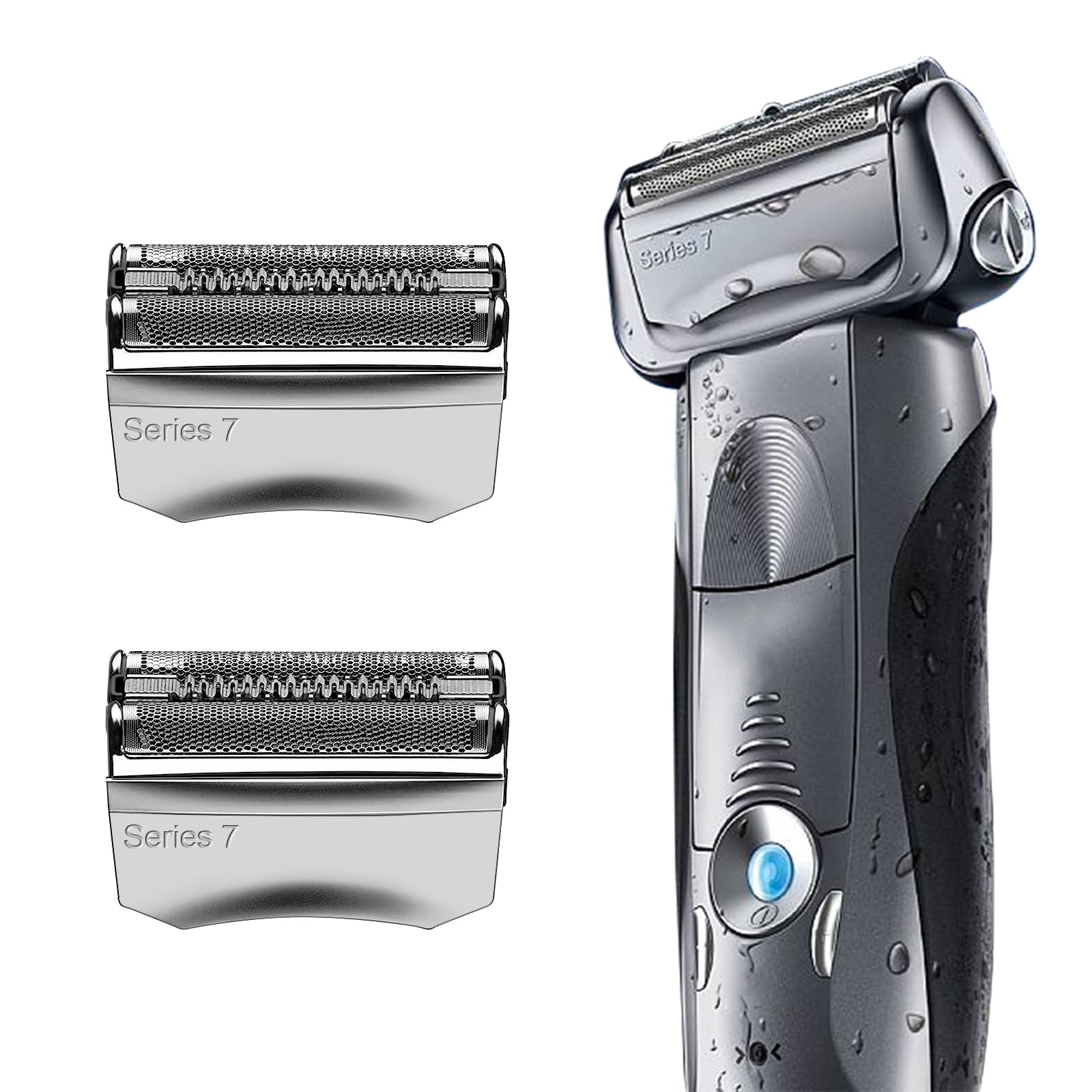 70S Series 7 Replacement Head For Braun Series 7 Foil Shaver Replacement Heads For Braun Series 7 Replacement Compatible With Se