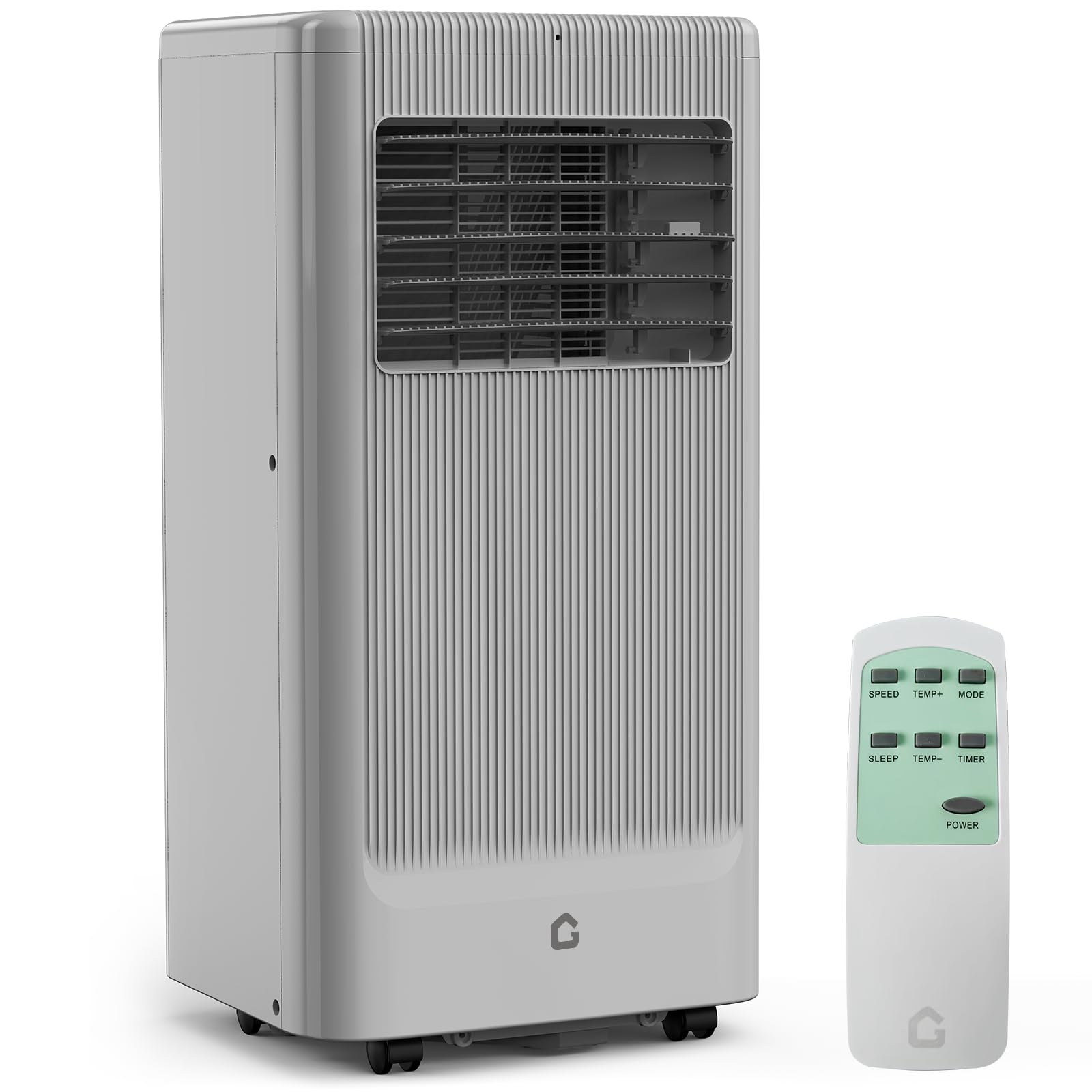 GarveeTech 10000 BTU Portable Air Conditioner, Quiet 3-in-1 Cooling Unit for Rooms Up to 450 Sq.Ft, Includes Dehumidifier & Fan 