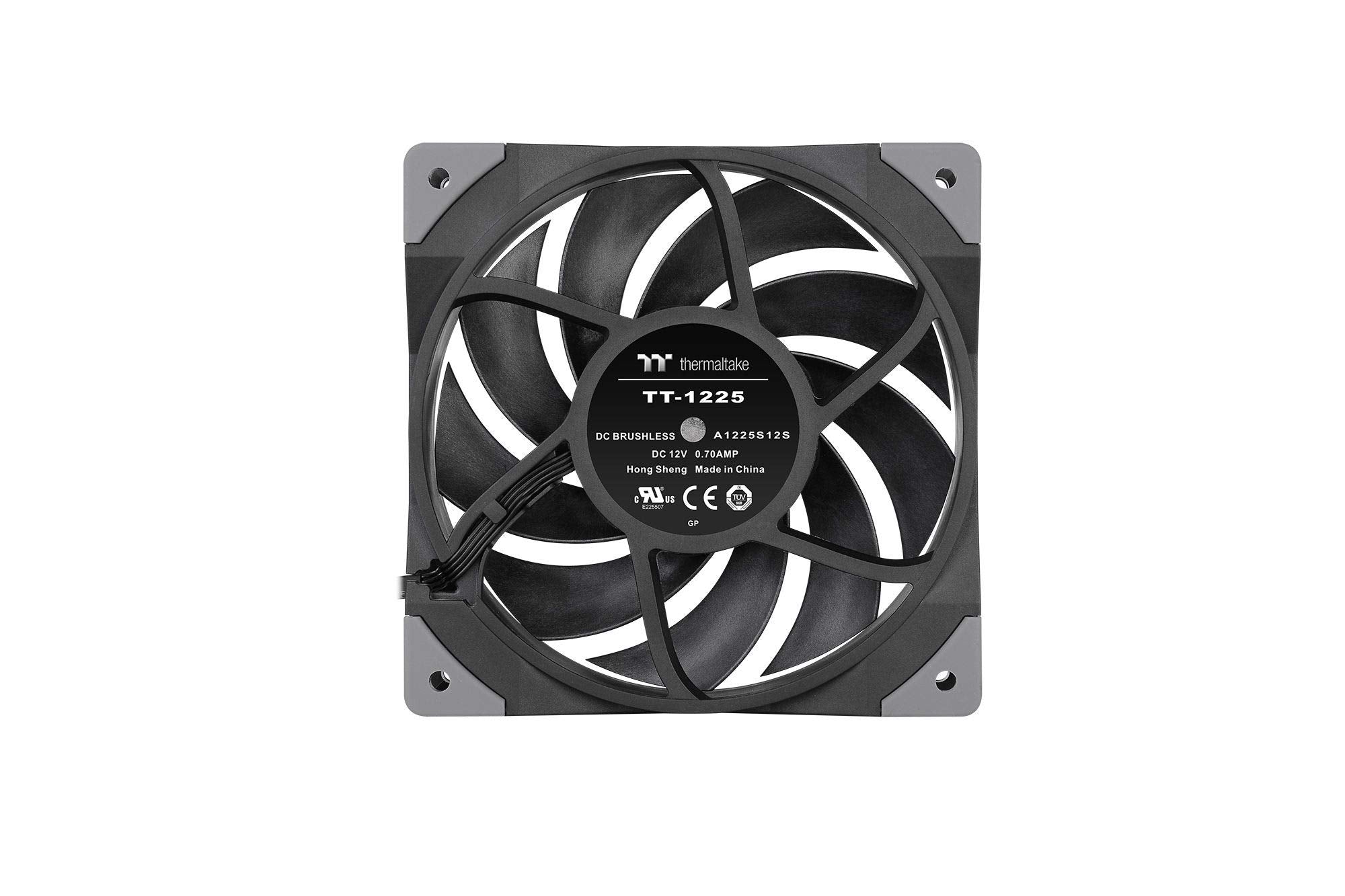 Thermaltake Toughfan 12 Pack Of 2 Pc Case Fan 120Mm Cl F082 Pl12Bl A Fn1500