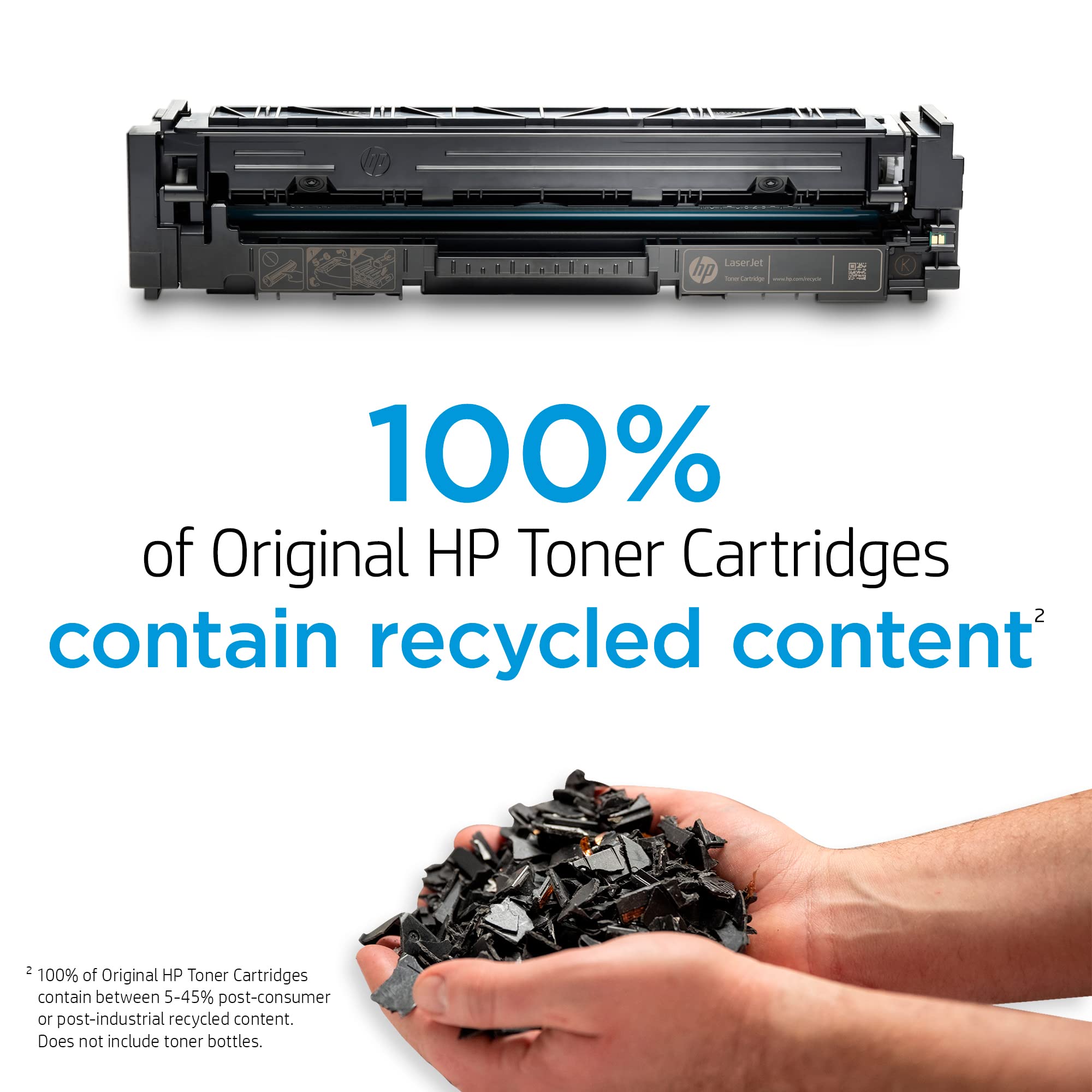 Hp 410A Cyan, Magenta, Yellow Toner Cartridges | Works With Hp Color Laserjet Pro M452 Series, Hp Color Laserjet Pro Mfp M377, M