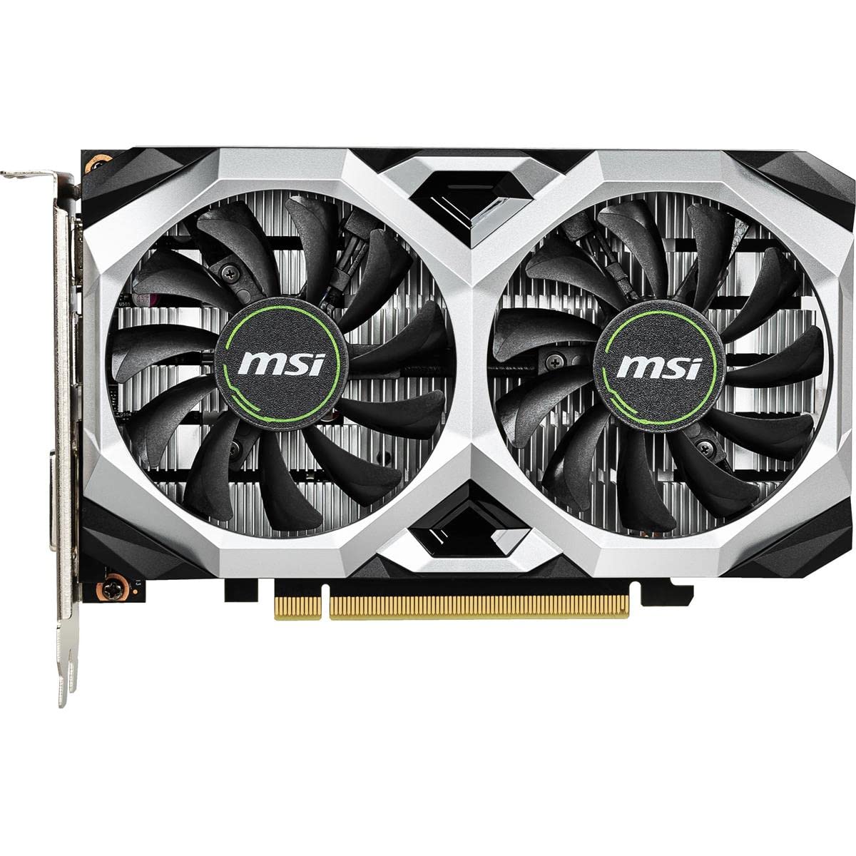 Msi Gaming Geforce Gtx 1650 128 Bit Hdmi/Dp/Dvi 4Gb Gdrr6 Hdcp Support Directx 12 Vr Ready Oc Graphics Card (Gtx 1650 D6 Ventus