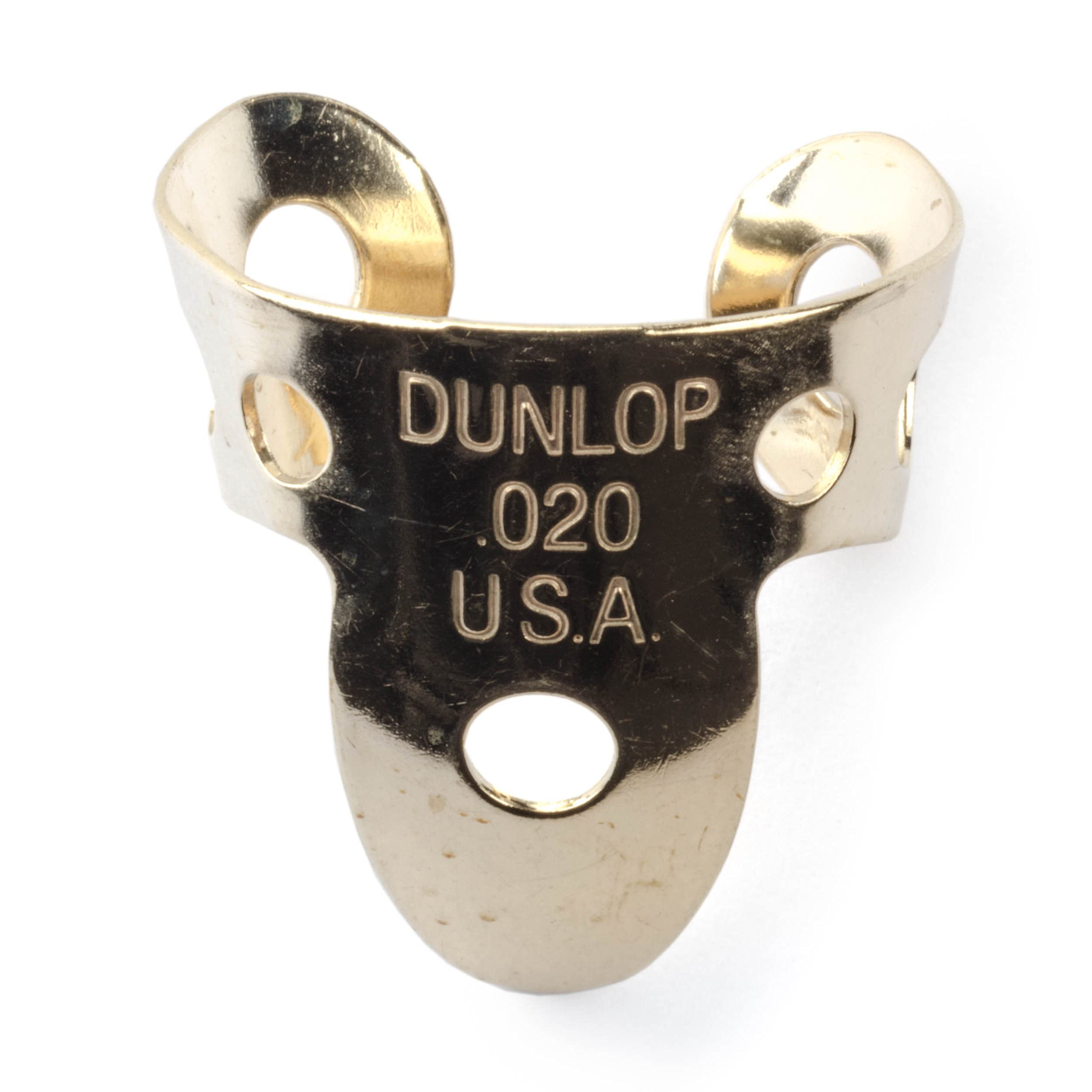 JIM DUNLOP 37R.020 Brass Fingerpicks, .020, 20/Tube