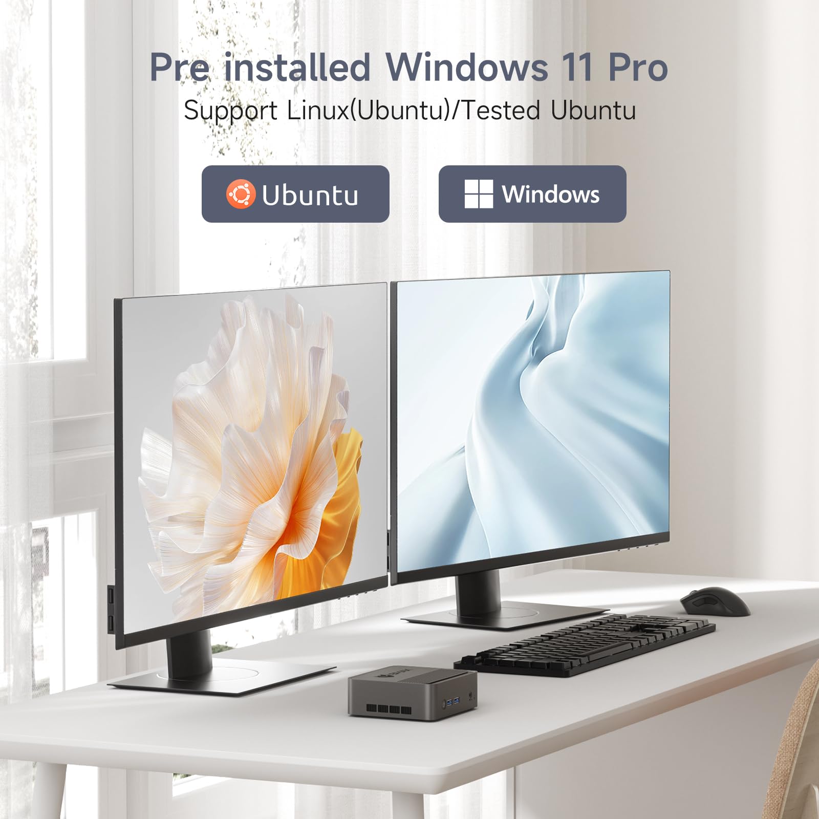 Bmax B3 Mini Pc 256Gb Ssd 8Gb Ddr4, Intel 11Th Gen N5095 Processor (Up To 2.9Ghz) 4C/4T, Auto Power On Mini Desktop Computer Wif