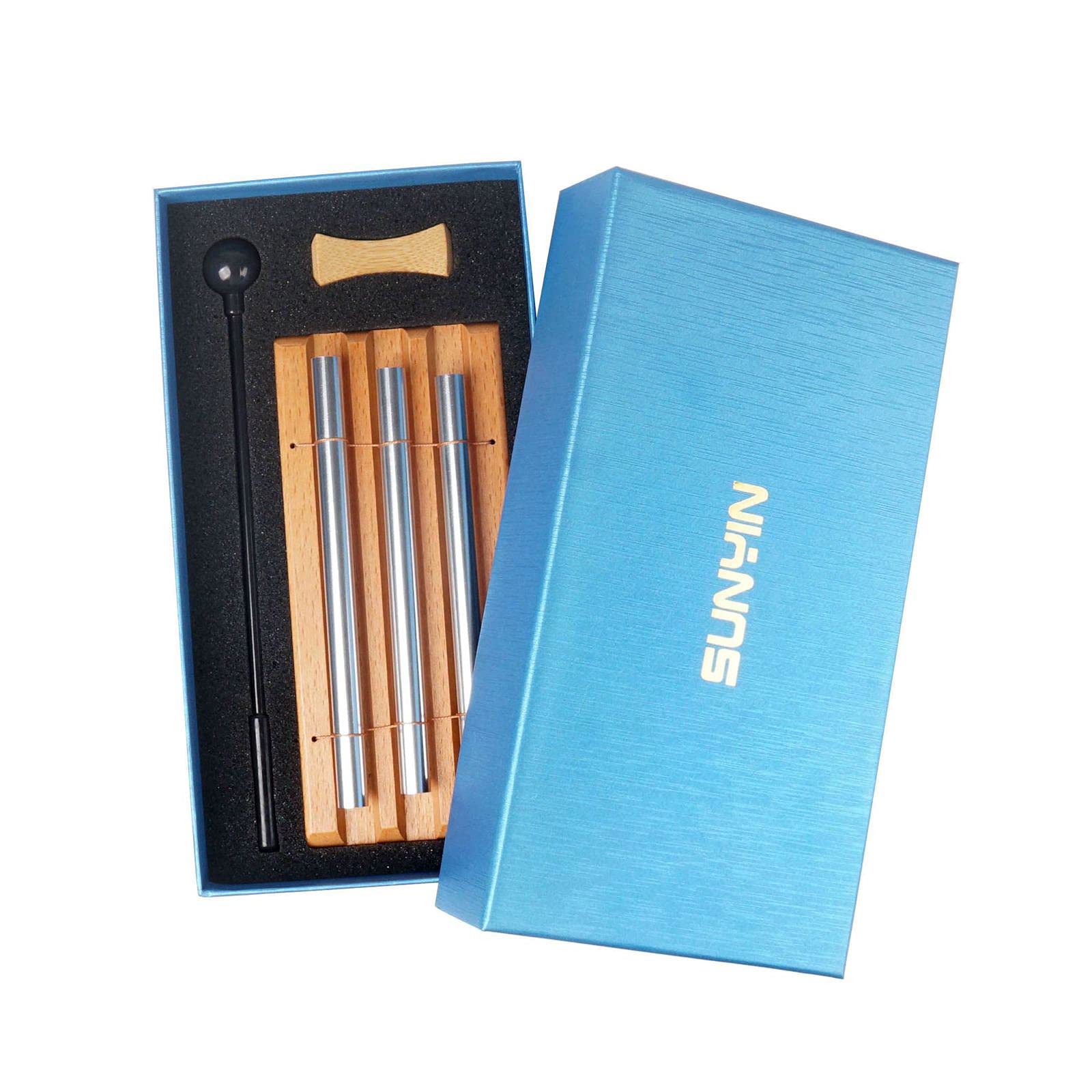 Meditation Trio Chime Sunyin Classroom Teacher Chime,Meditation Chime,Yoga Chime,Mindfulness Three Tone Hand Chime