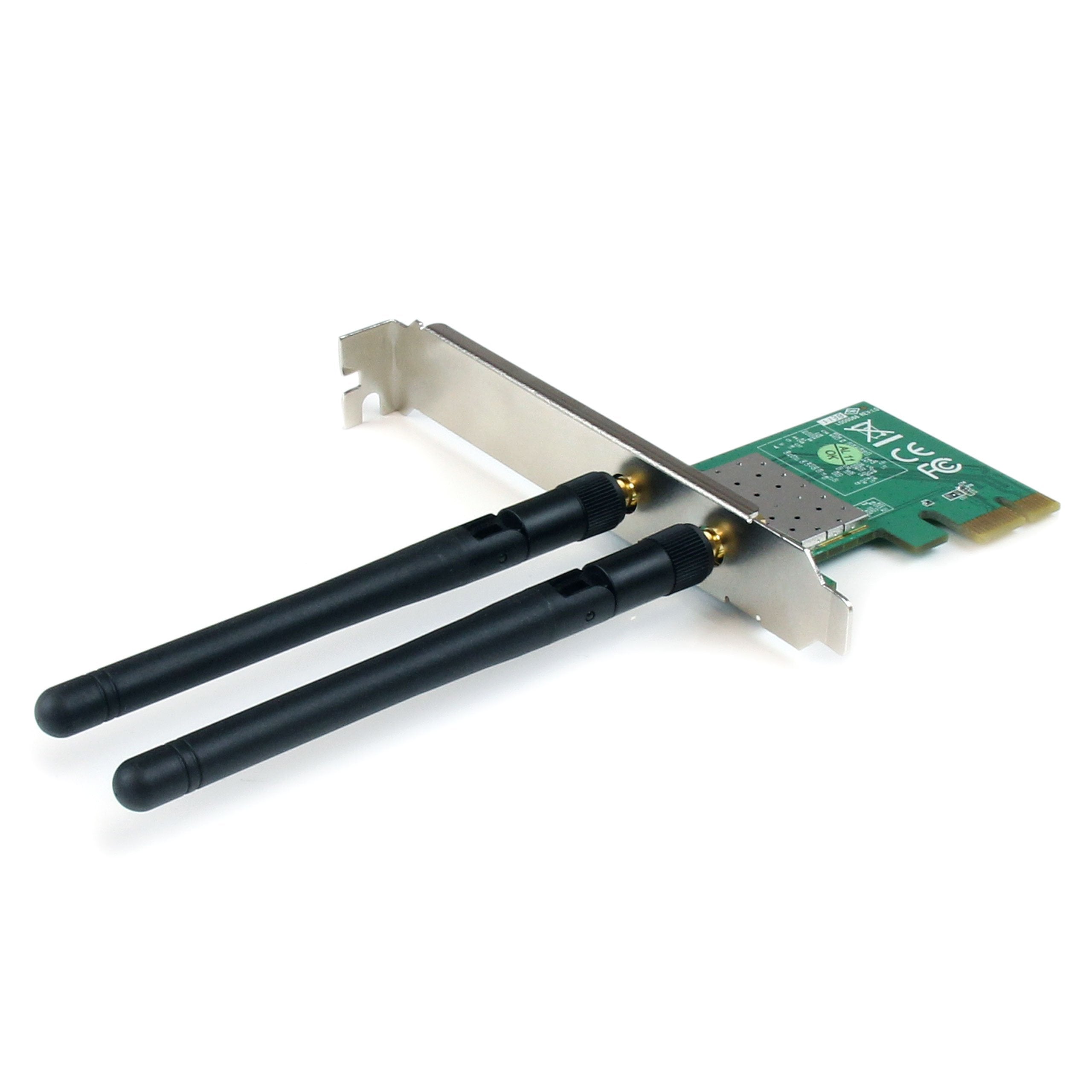 Startech.Com Pci Express Wireless N Card   300 Mbps Pcie 802.11 B/G/N Network Adapter Card   2T2R 2.2 Dbi   Pcie Wireless Deskto