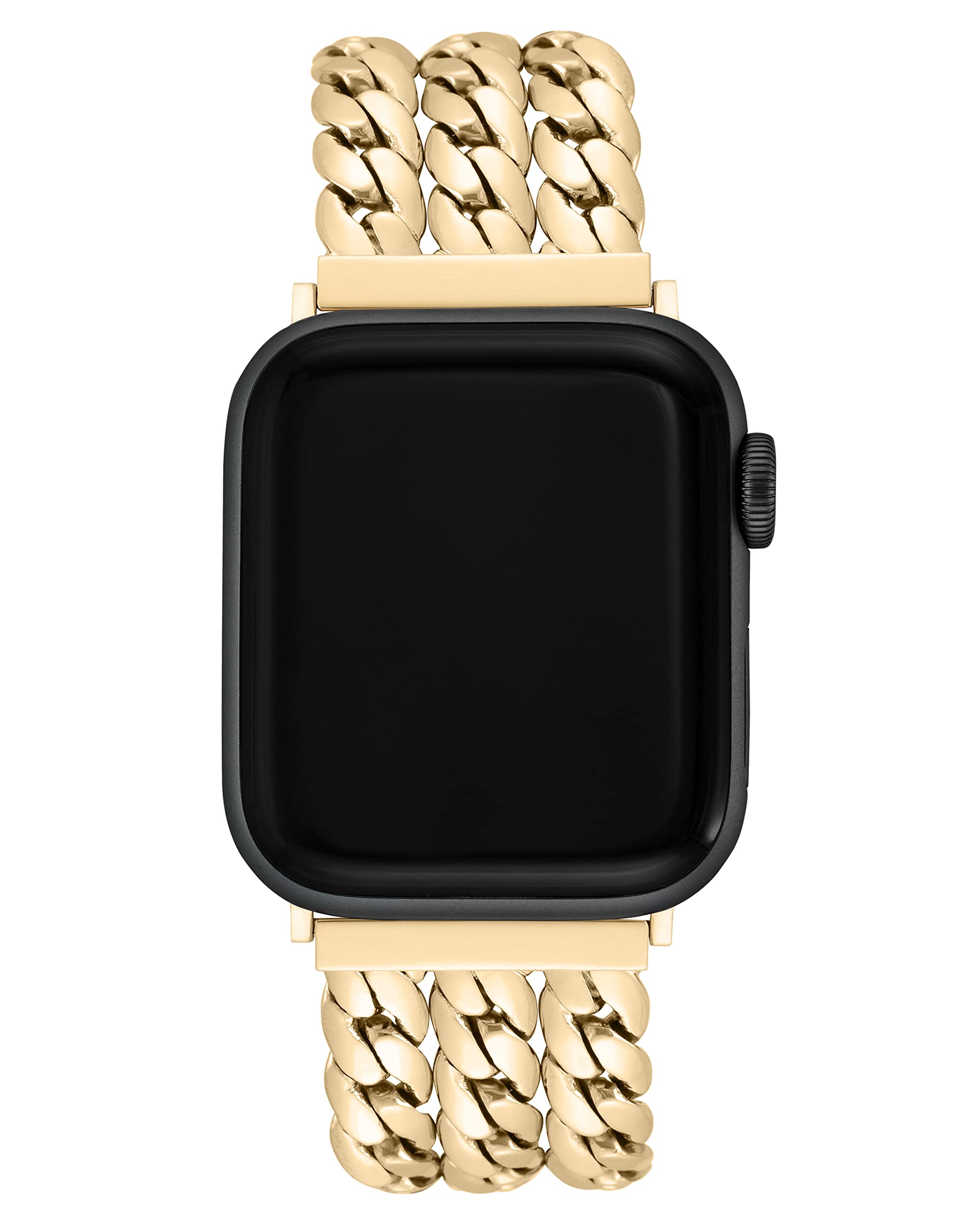 Anne Klein Fashion Chain Bracelet For Apple Watch, Secure, Adjustable, Apple Watch Band Replacement, Fits Most Wrists