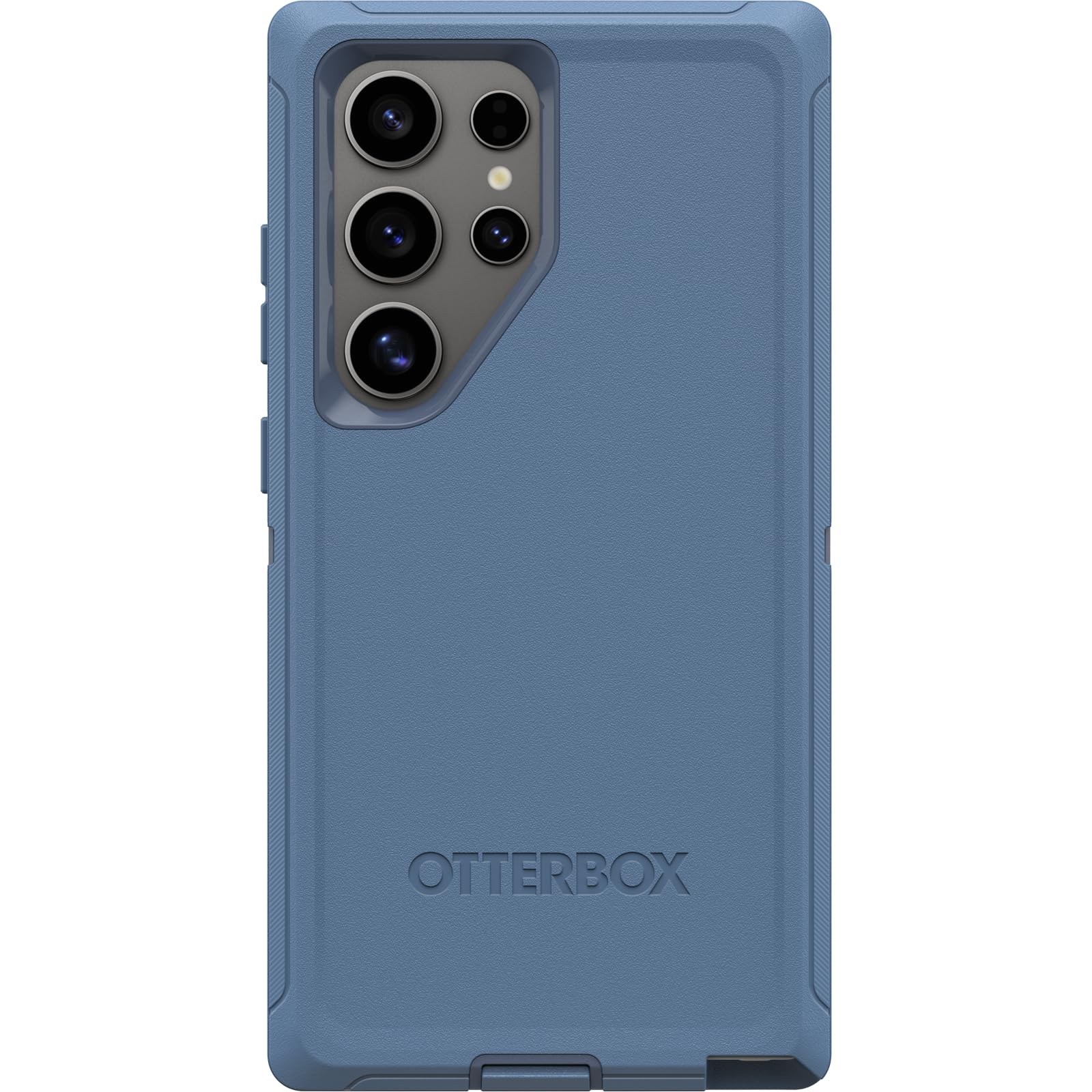 Otterbox Samsung Galaxy S24 Ultra Defender Series Case   Baby Blue Jeans, Rugged & Durable, With Port Protection, Includes Holst