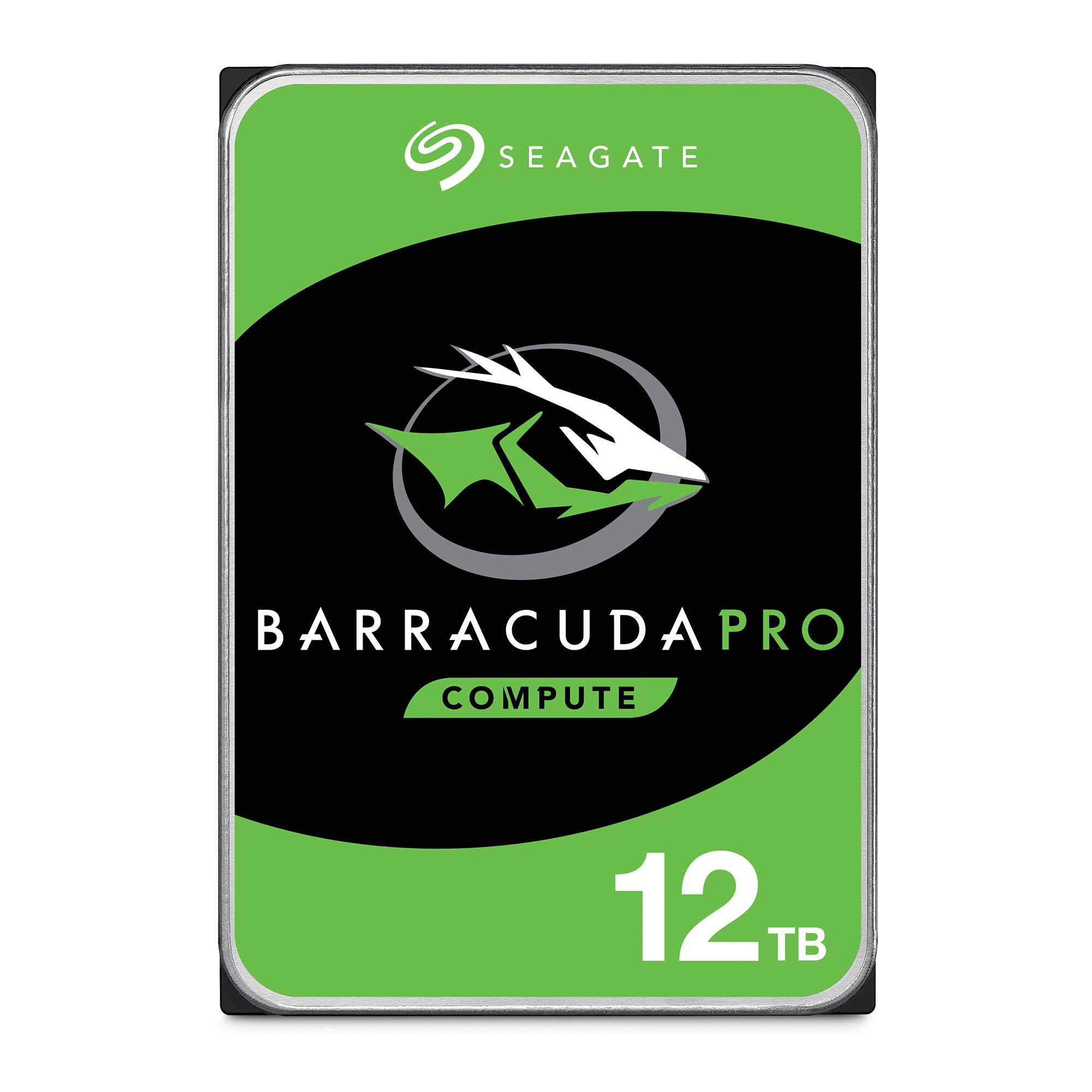 Seagate BarraCuda Pro 12TB Internal Hard Drive Performance HDD � 3.5 Inch SATA 6 Gb/s 7200 RPM 256MB Cache for Computer Desktop PC Laptop, Data Recovery � Frustration Free Packaging (ST12000DM0007)