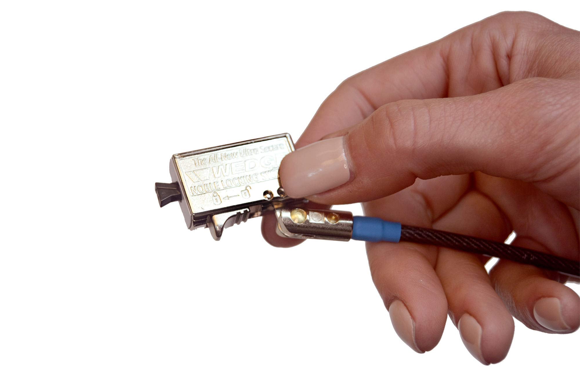 Noble Locks Tz08T Low Profile Wedge Lock With Flat Key