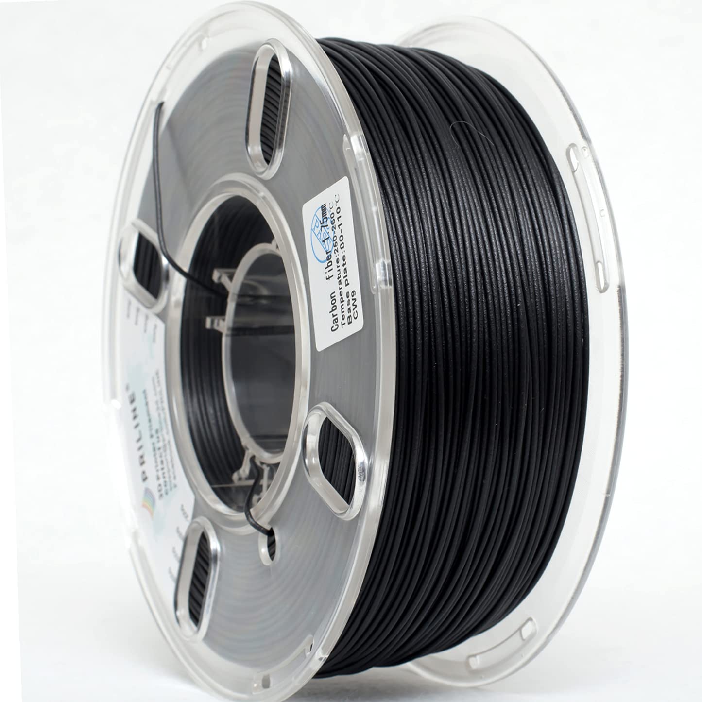 Priline Surperhard Carbon Fiber Filament, Priline Superhard Carbon Fiber Polycarbonate 3D Printer Filament 1.75Mm, High Strength