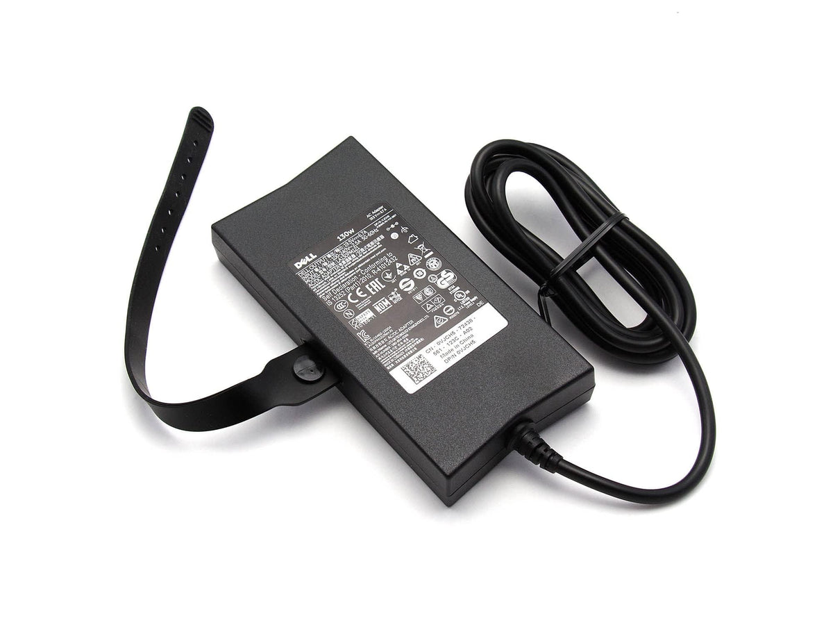 Dell 130 Watt 3 Prong AC Adapter with 6 ft Power Cord, Barrel Connector