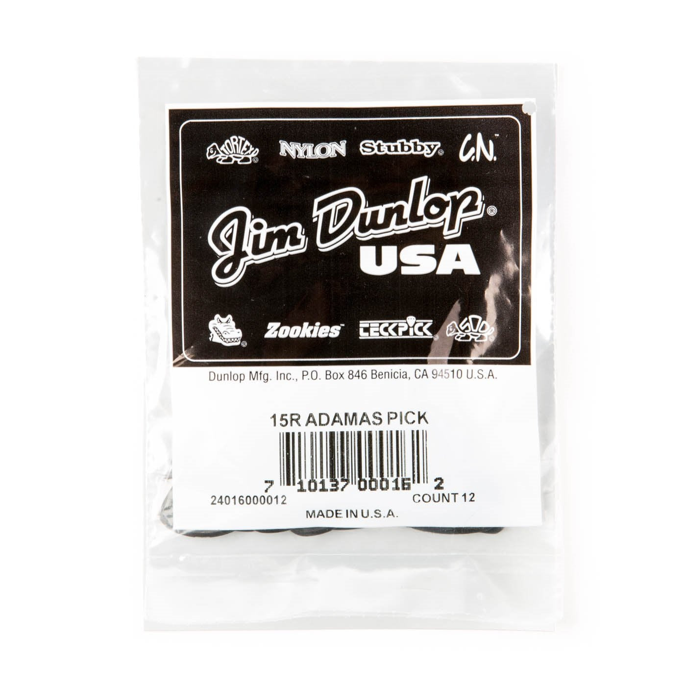 Jim Dunlop 15R Adamas Picks    12 Picks