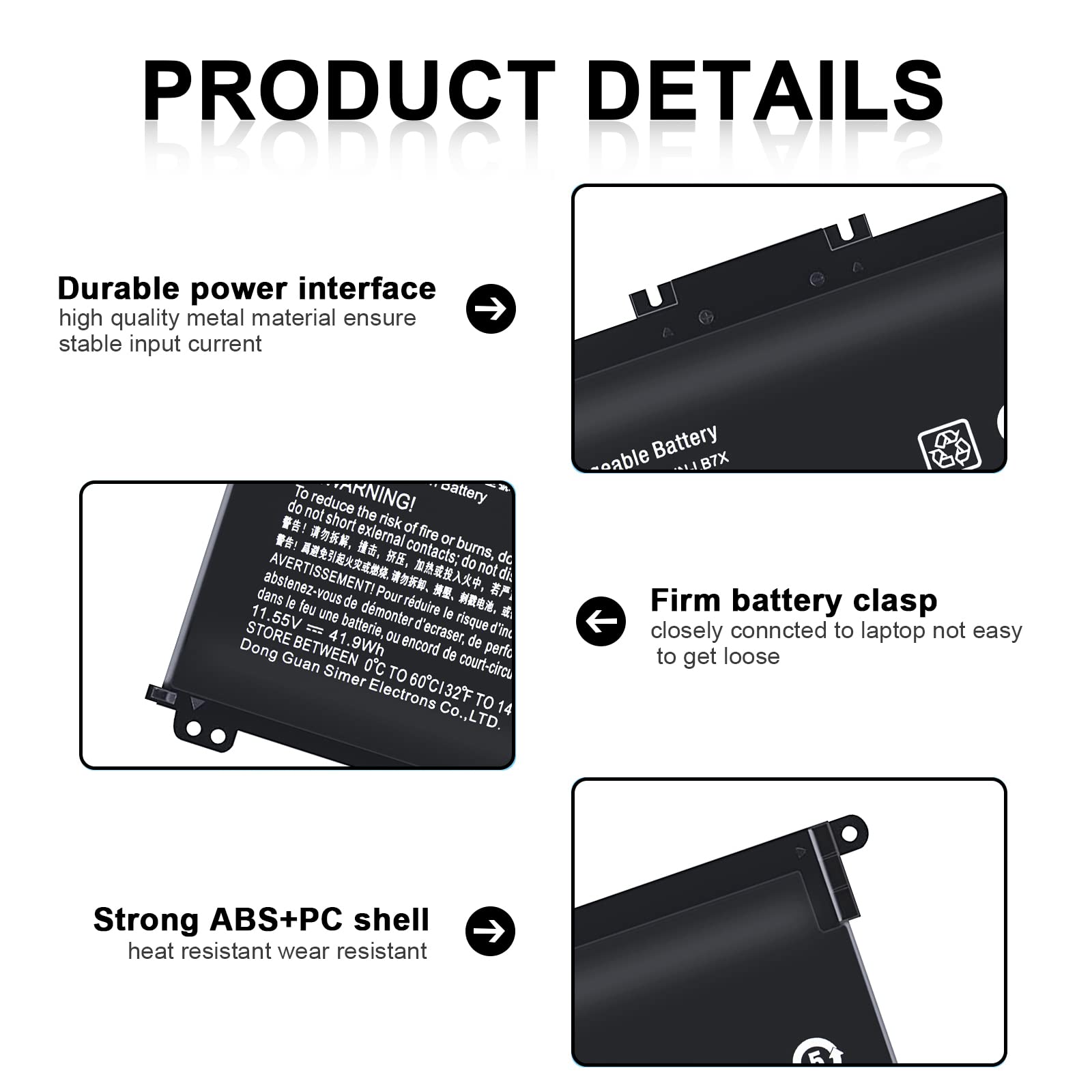 Tf03Xl 920070 855 920046 421 Battery For Hp Pavilion X360, Tf03041Xl Battery Replacement For Hp Laptop 14 Cd 14M Cd 15 Cc 17 Ar