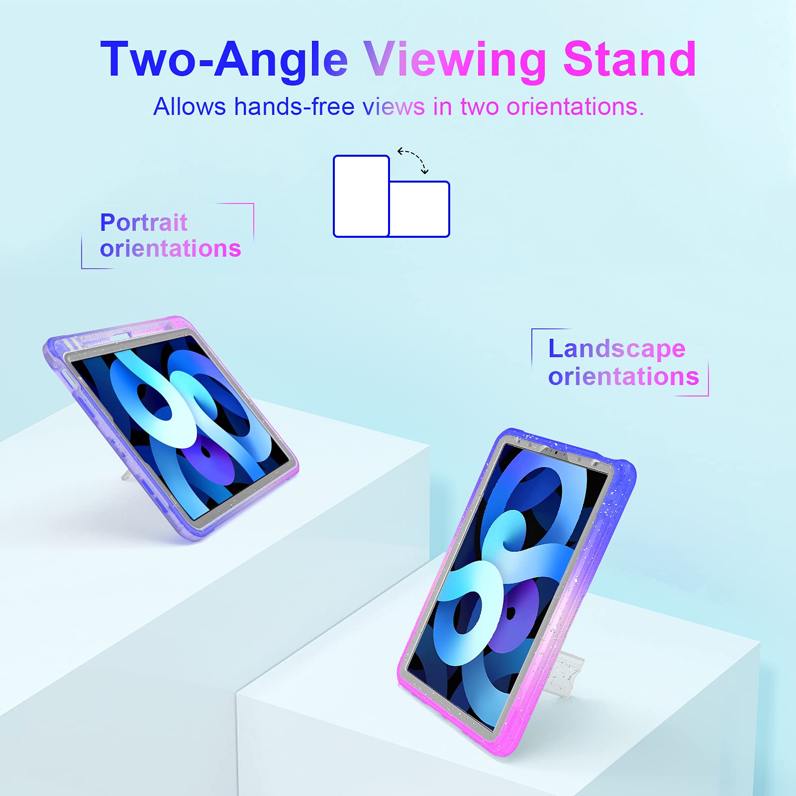 Zonefoker iPad Air 5/4 Case, Pro 11 Case