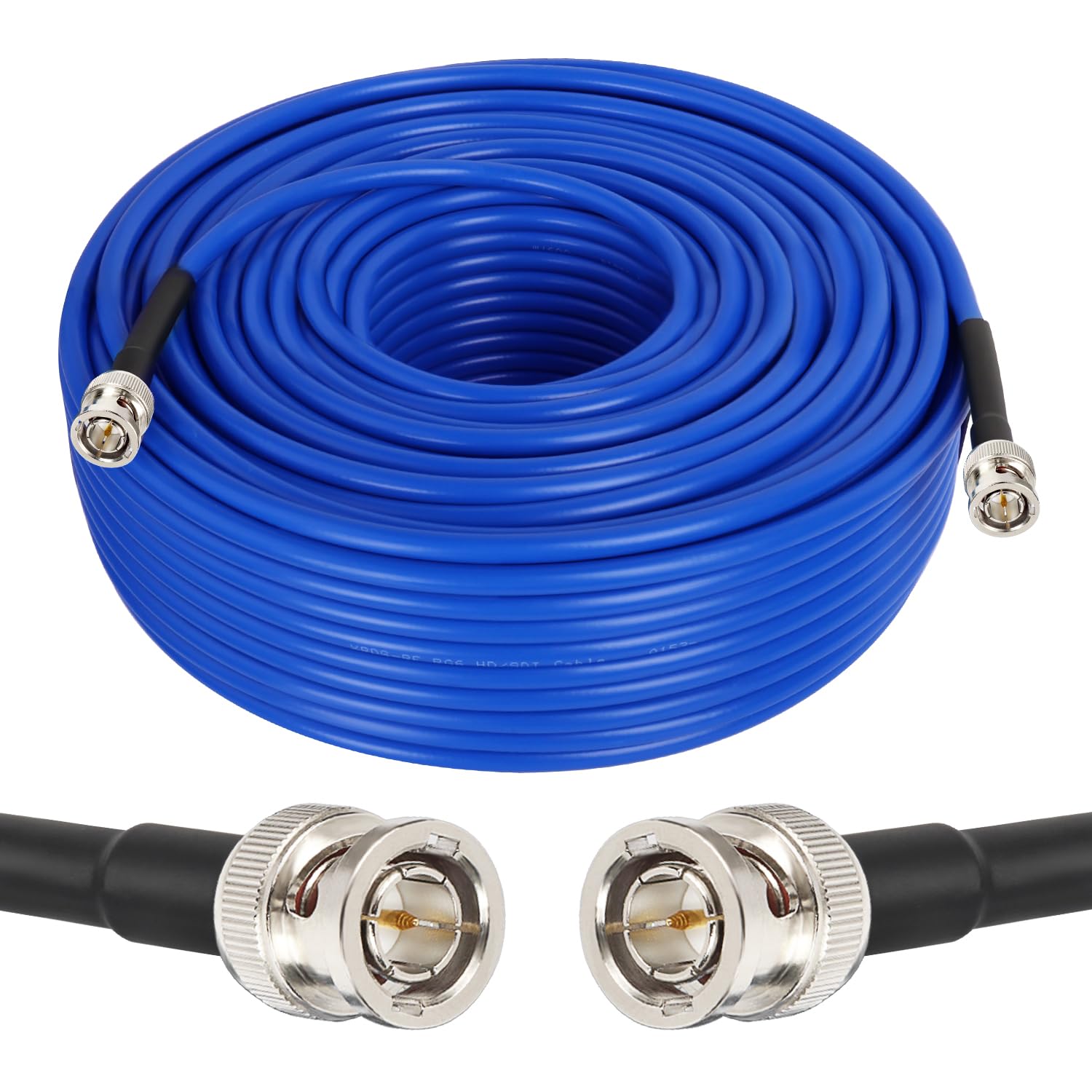 Xrds  Rf 12G Sdi Cable 200Ft, Sdi Video Cable 3G/6G/12G 75Ohm Bnc Cable Supports Hd Sdi/3G/6G Sdi/4K/8K For Video Security Camer