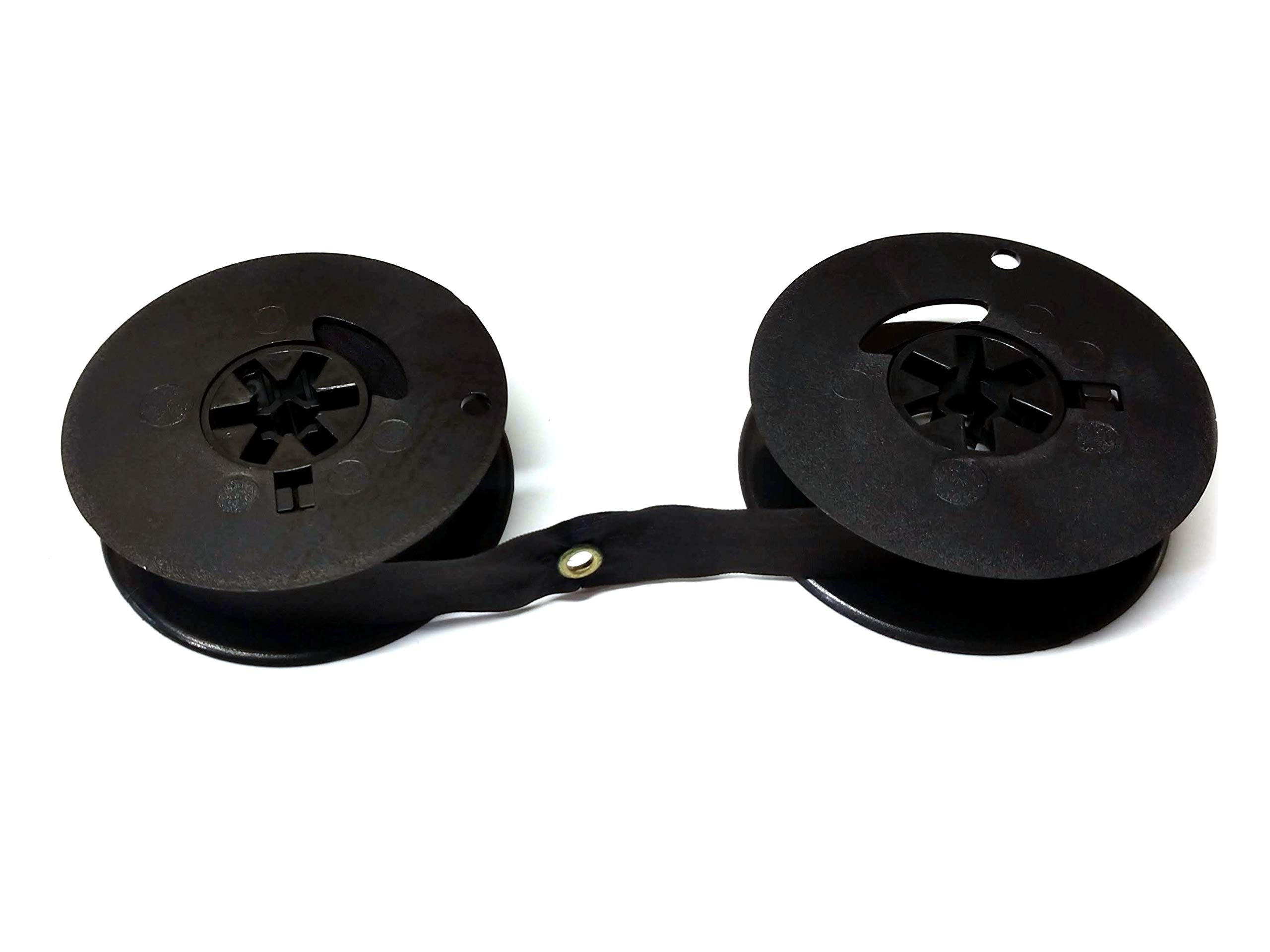 1/2'' Universal Typewriter Ribbon, Black. For Vintage Typewriters. 2'' Spools. Fits Most Royal, Olympia, Smith Corona, Remington