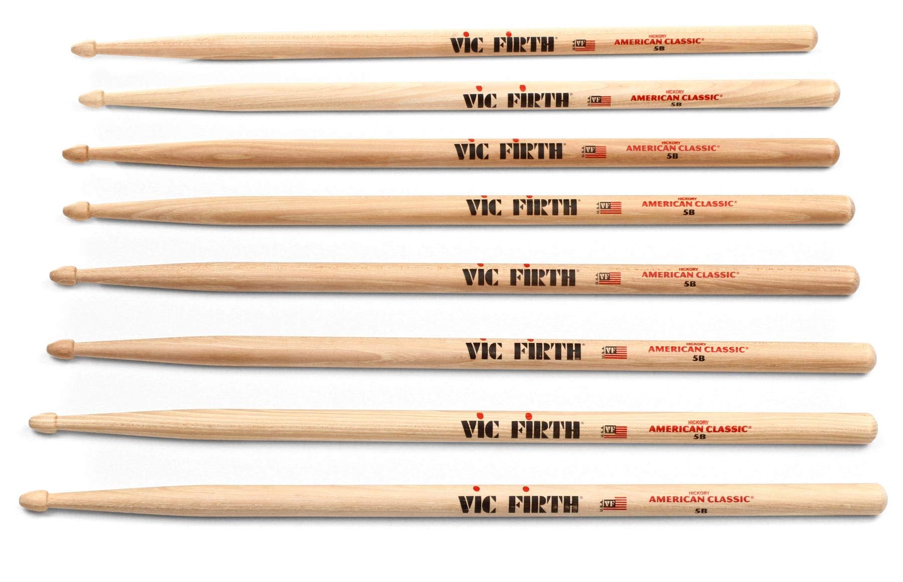 Vic Firth P5B.3-5B.1 Drumsticks (Pack Of 4)
