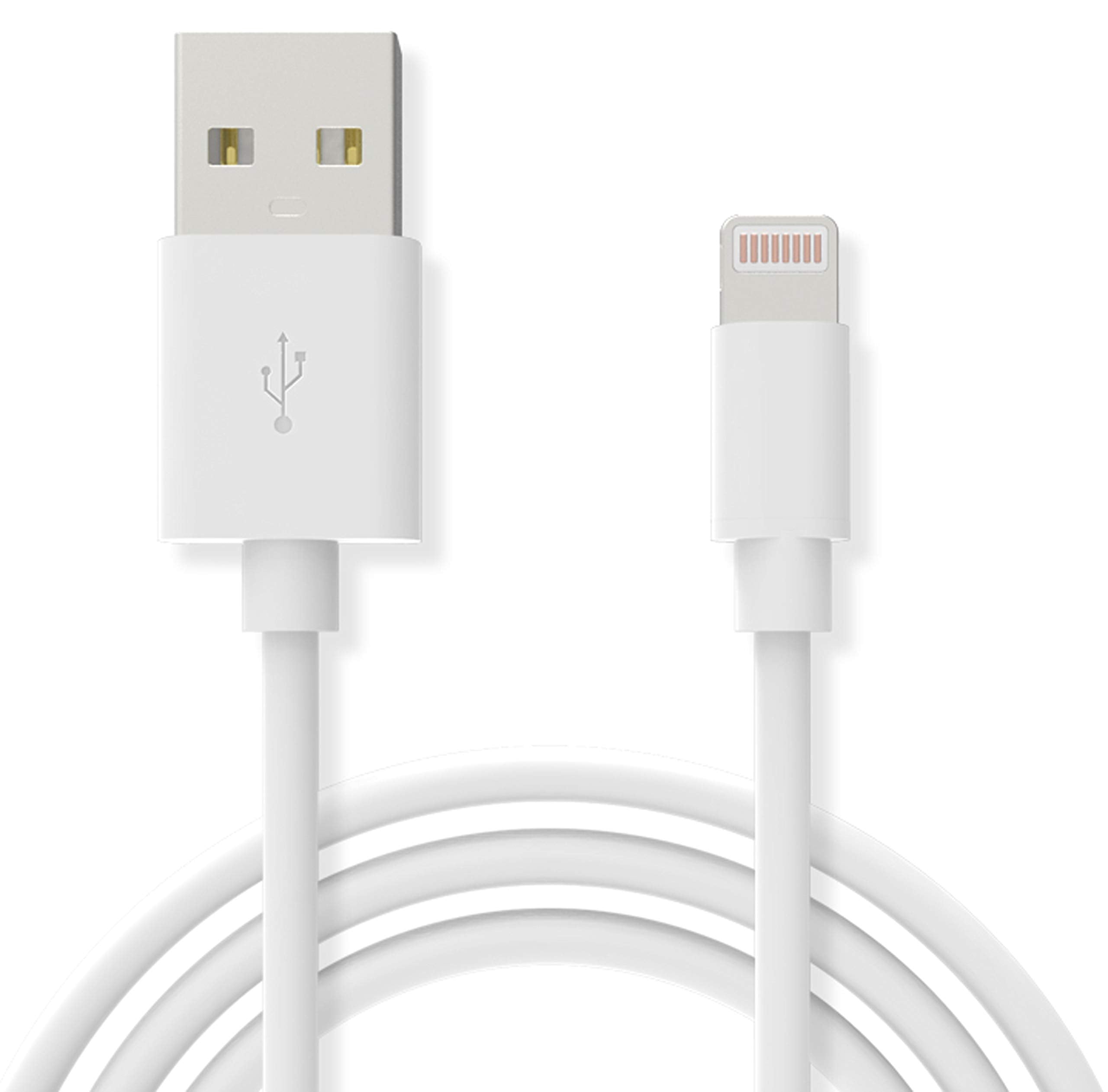 Clambo Mfi Certified Iphone Charger Cable 6.6 Feet (2 M) Data Sync Lightning To Usb Apple Charger Iphone Charging Cable Cord For