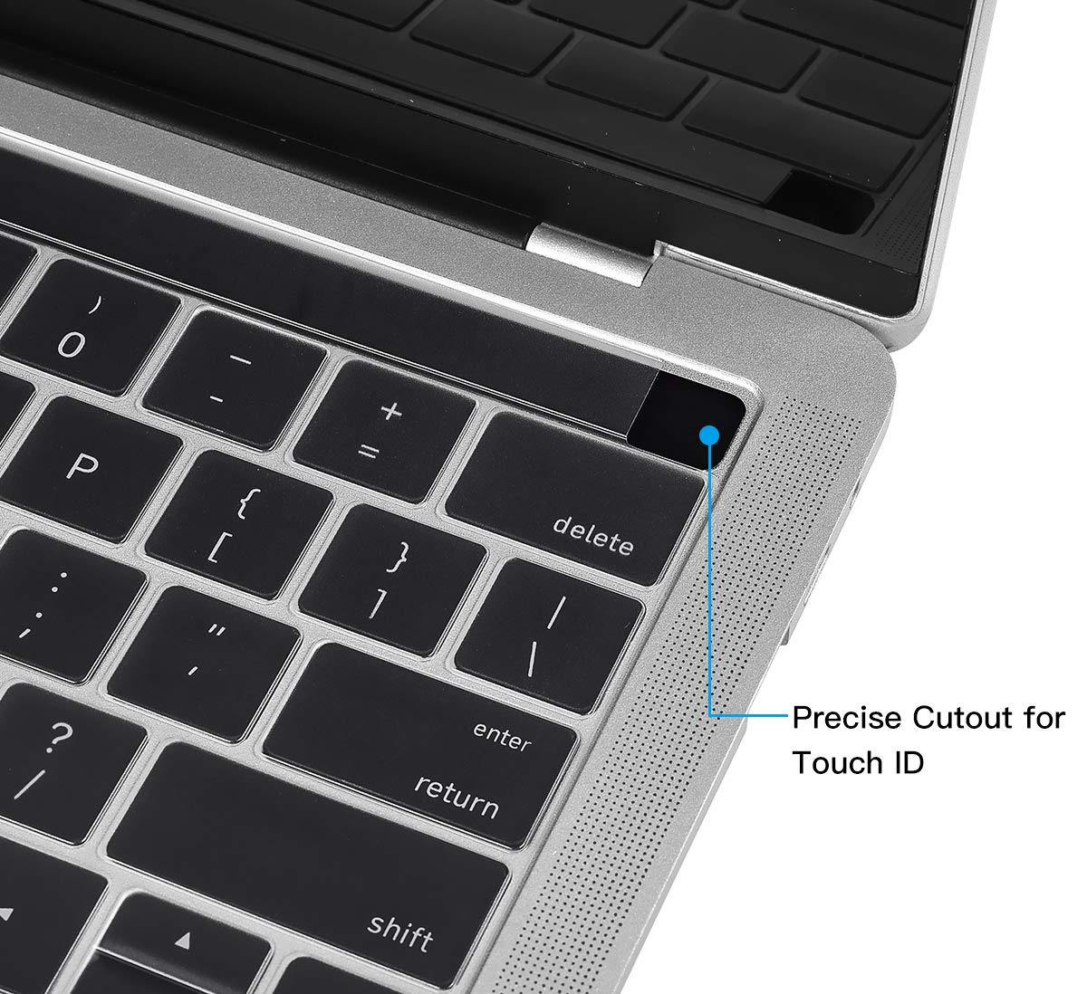 For Macbook Pro Touch Bar Keyboard Cover, Casebuy Ultra Thin Clear Keyboard Skin For 2019 2016 Release Macbook Pro With Touchbar