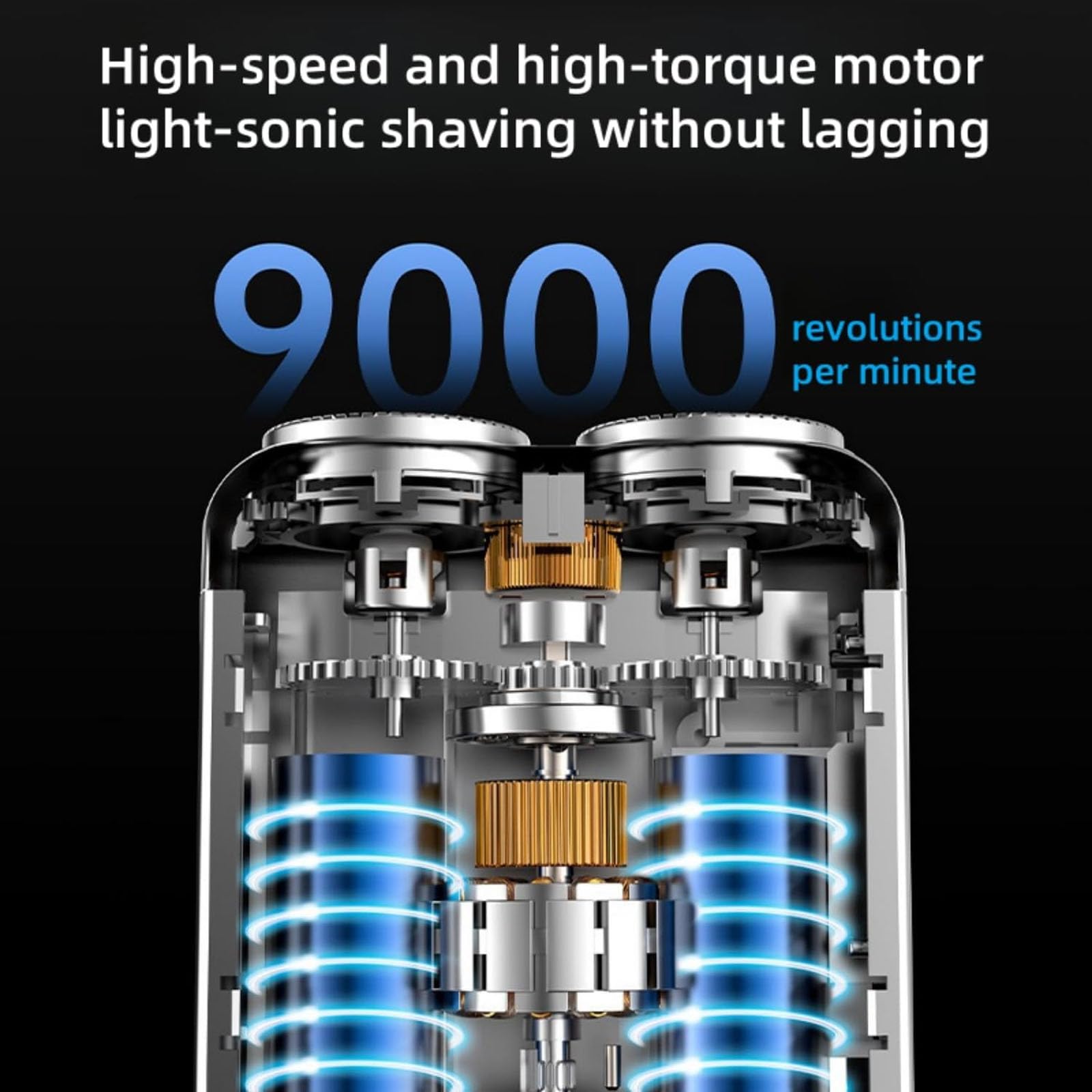 R 12 Luggage Electric Shaver, Mini Beard Shaver With Portable Suitcase Design, Usb Rechargeable One Button Long Lasting For Home