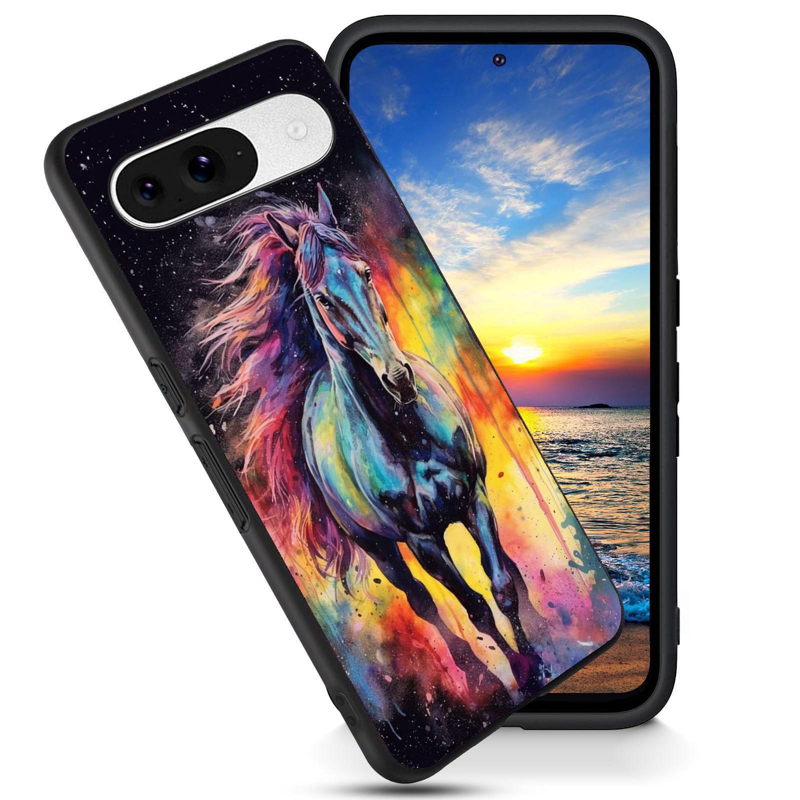 Designed For Google Pixel 9 Pro Case,Soft Frosted Tpu Ultra Thin Cover,Shock-Absorption,Anti-Scratch Protective Case For Google 