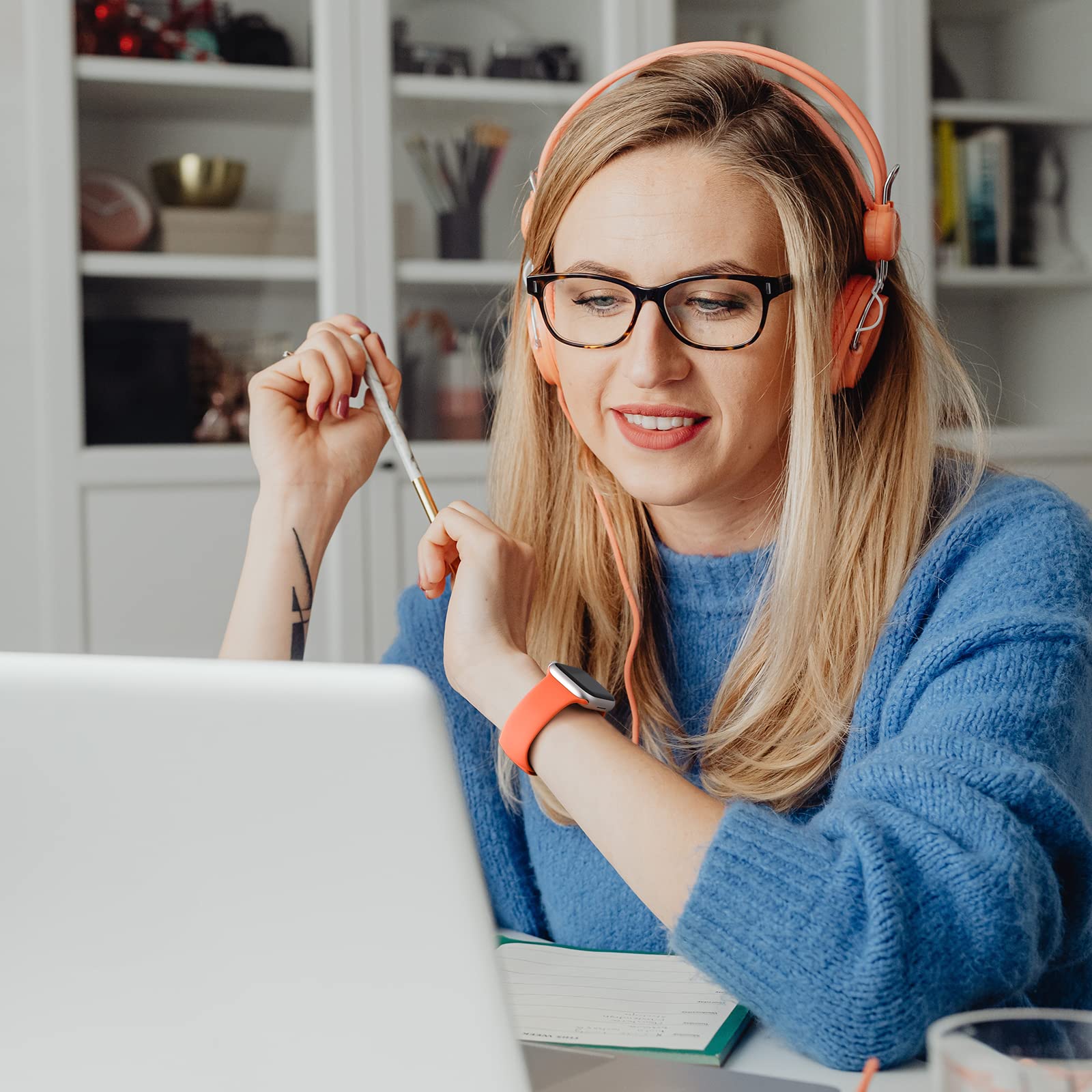 Daqin 8 Pack Compatible With Apple Watch Band 44Mm 45Mm 49Mm 49Mm 38Mm 40Mm 41Mm,Soft Silicone Sport Strap Replacement Wristband