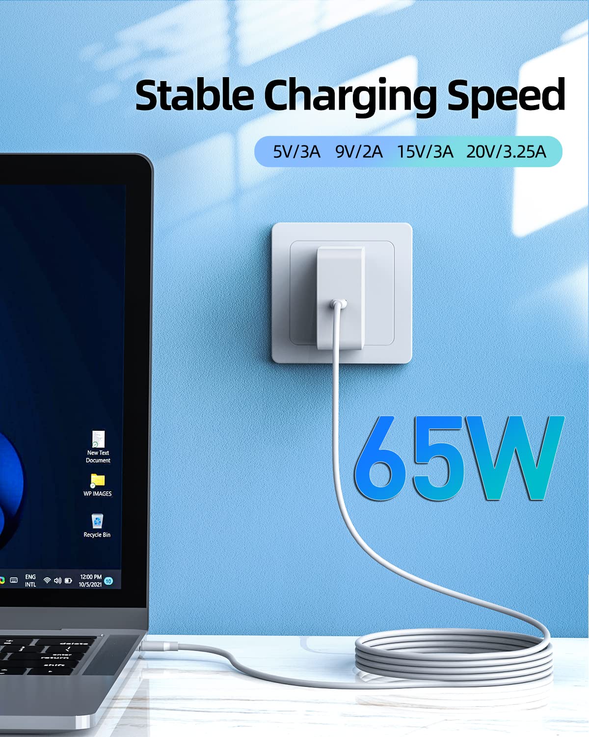 65W Usb C Charger Fit For Samsung Galaxy Book Charger   Samsung Galaxy Book Pro 360 Np930Qdb Np950Qdb Galaxy Book Pro Np950Xdb 1