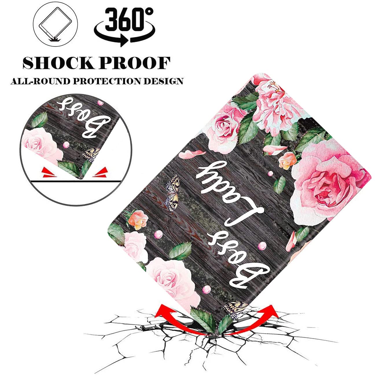 Som Lam, Case For New Ipad 9.7 Inch 20182017 (Ipad 6Th And 5Th Generation) Pro 9.7 Case,Ipad Air 2 Case, Ipad Air Case   Shockpr