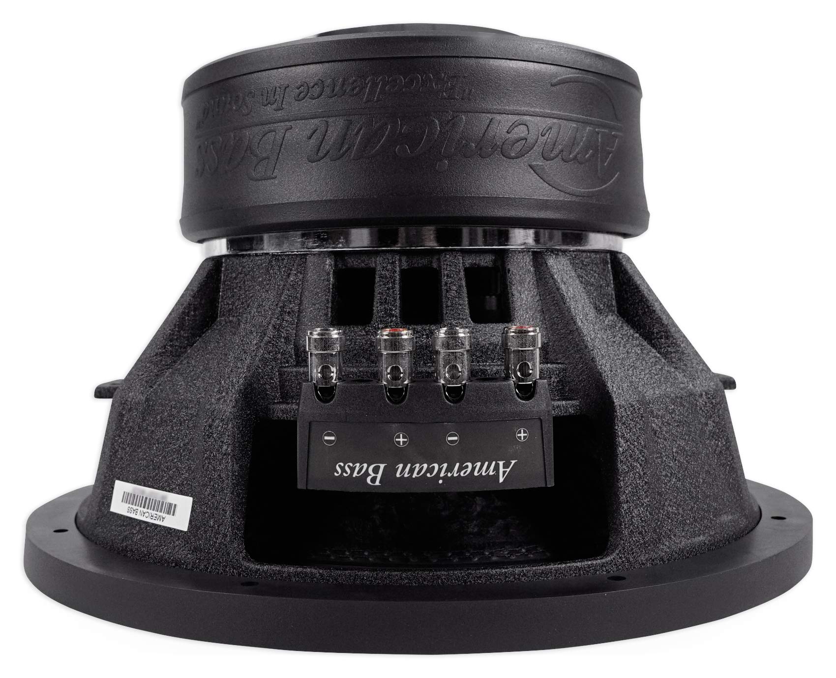 American Bass Xr 12D2 12'' 2,400 Watts Max Power Dual 2 Ohm Car Subwoofer