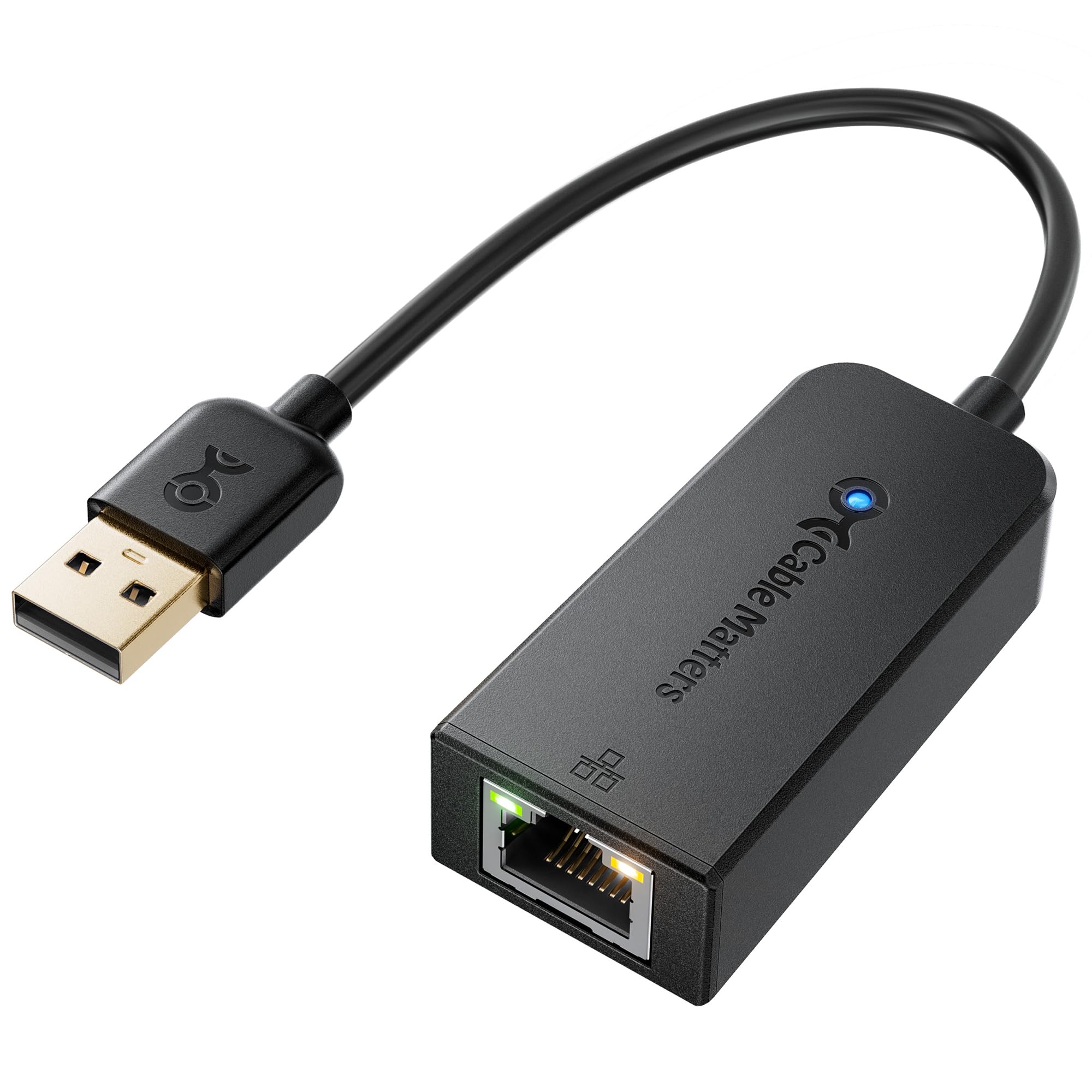 Cable Matters Plug & Play Usb To Ethernet Adapter With Pxe, Mac Address Clone Support (Ethernet To Usb 2.0 Adapter, Ethernet Ada