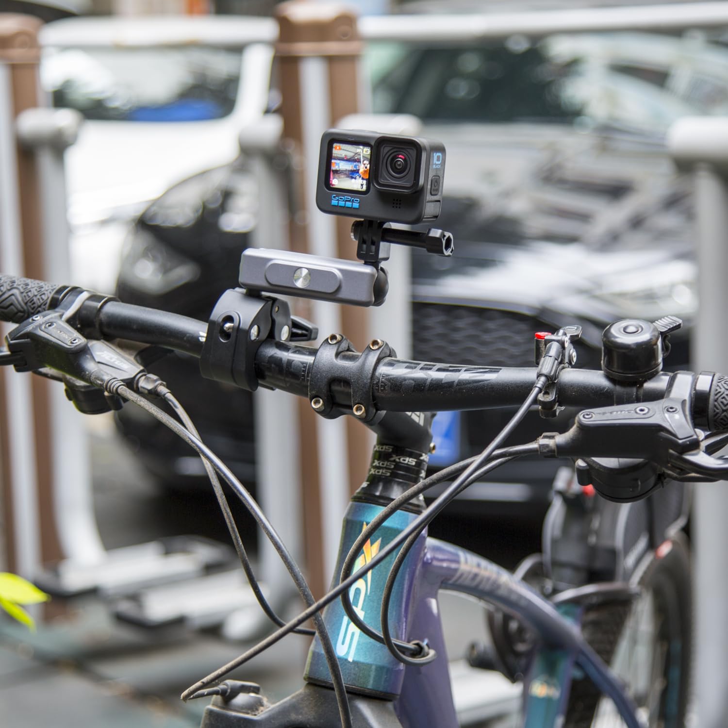 Suptig Camera Mount Clamp Super Clamp Pole Mount for Phon, Gopro Hero 13 Hero 12 11 10 9 8 7 6 5, Insta 360, DJI osmo Canon DSLR etc.