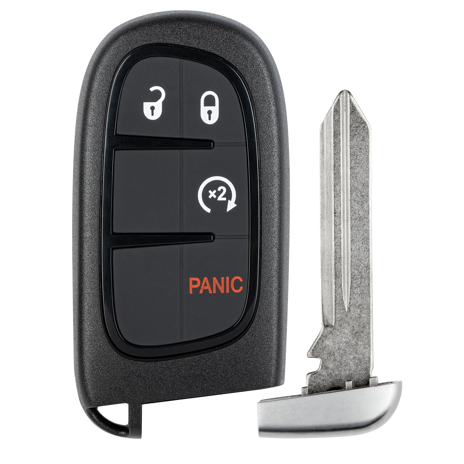 Vurkcy Key Fob Replacement for 2013-2018 Dodge Ram 1500 2500 3500 Car Keyless Entry Remote Control, GQ4-54T GQ454T, 4 Buttons