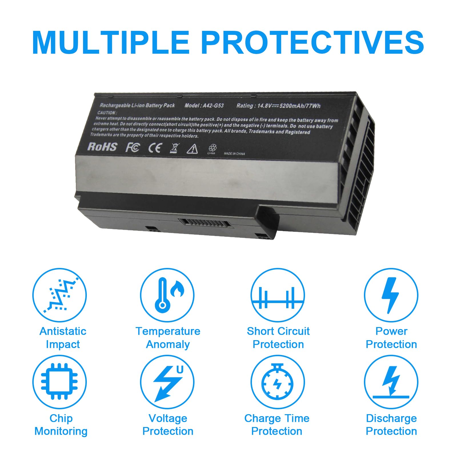 Fancy Buying 8 Cells Laptop Battery For Asus G73 G73G G73S G73J G73Jh G73Jw G53J G53 G53S G53Sx G53Sw G73Jh Bst7 G73Jh Bst7 G73J