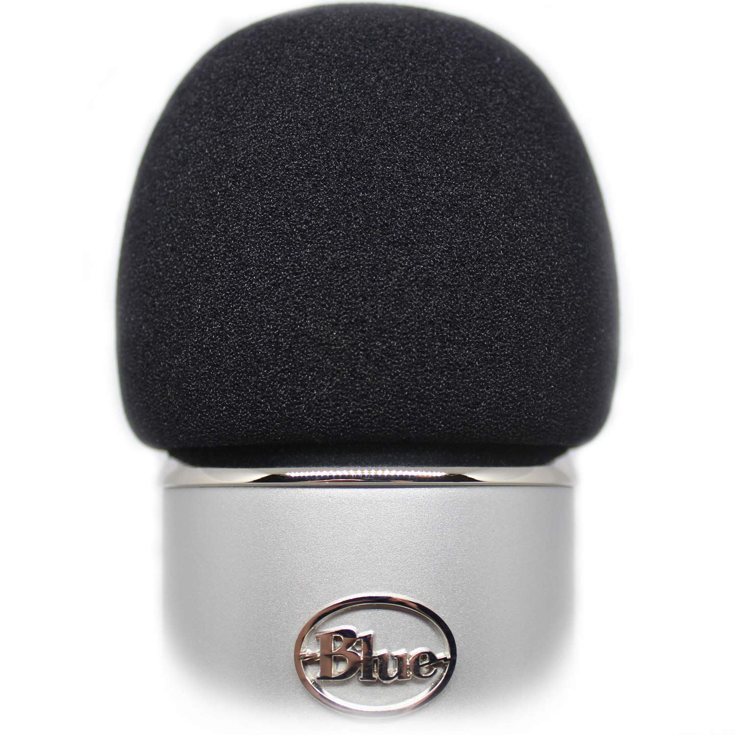 Foam Windscreen For Blue Yeti Microphone   Pop Filter Cover Made From Quality Sponge Material That Filters Unwanted Recording An