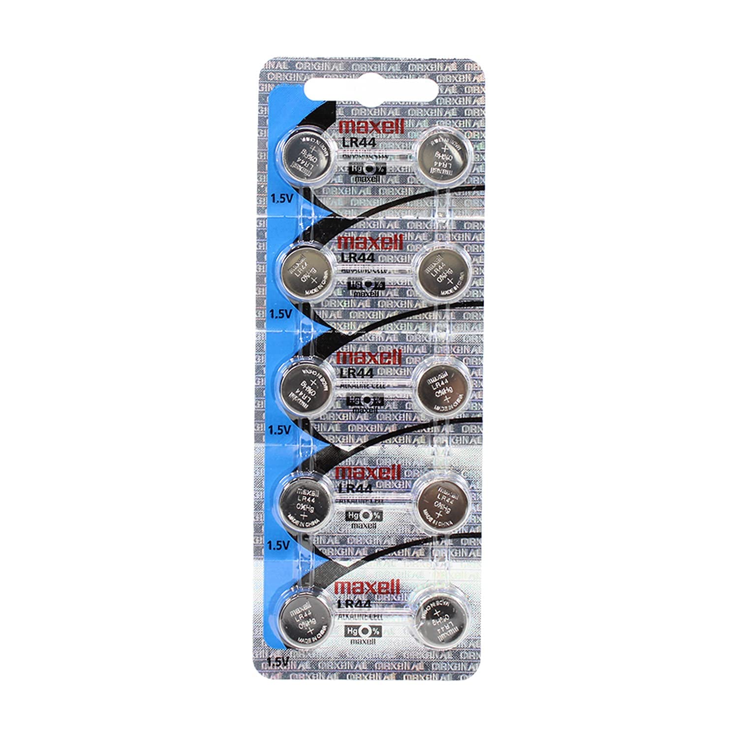 Maxell Lr440 10Pk Lr44 Batteries (Pack Of 10)
