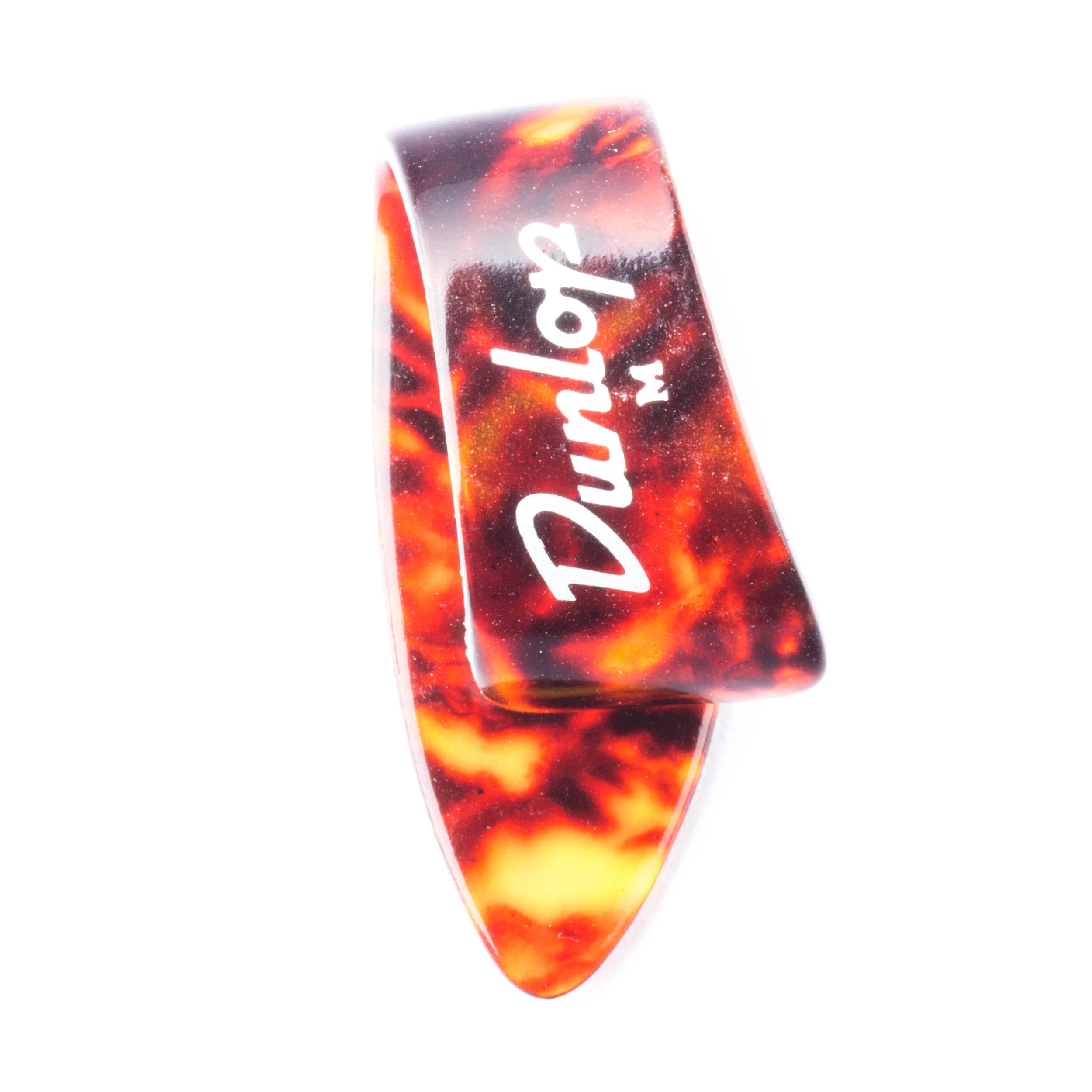 Jim Dunlop 9022R Shell Plastic Thumbpicks, Medium, 12/Bag