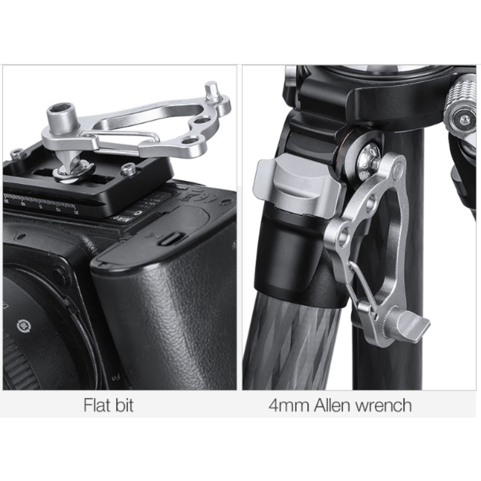 Leofoto Mpl 2 Handy All Metal Photographers Survival Multi Tool Allen Wrench Kit/Carabiner For Tripod