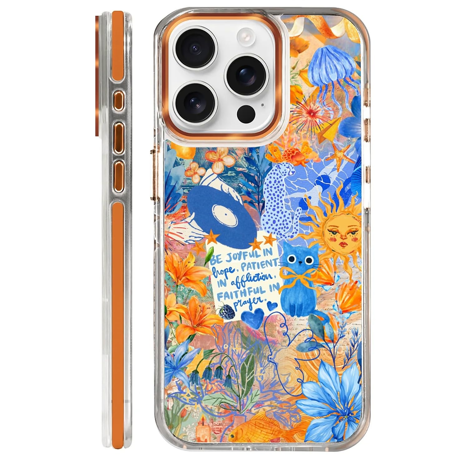 COTAIL Clear Case for iPhone 15 Pro, [Magnetic Charging Compatible][Military-Grade Protection][Anti-Yellowing] Shockproof Slim M
