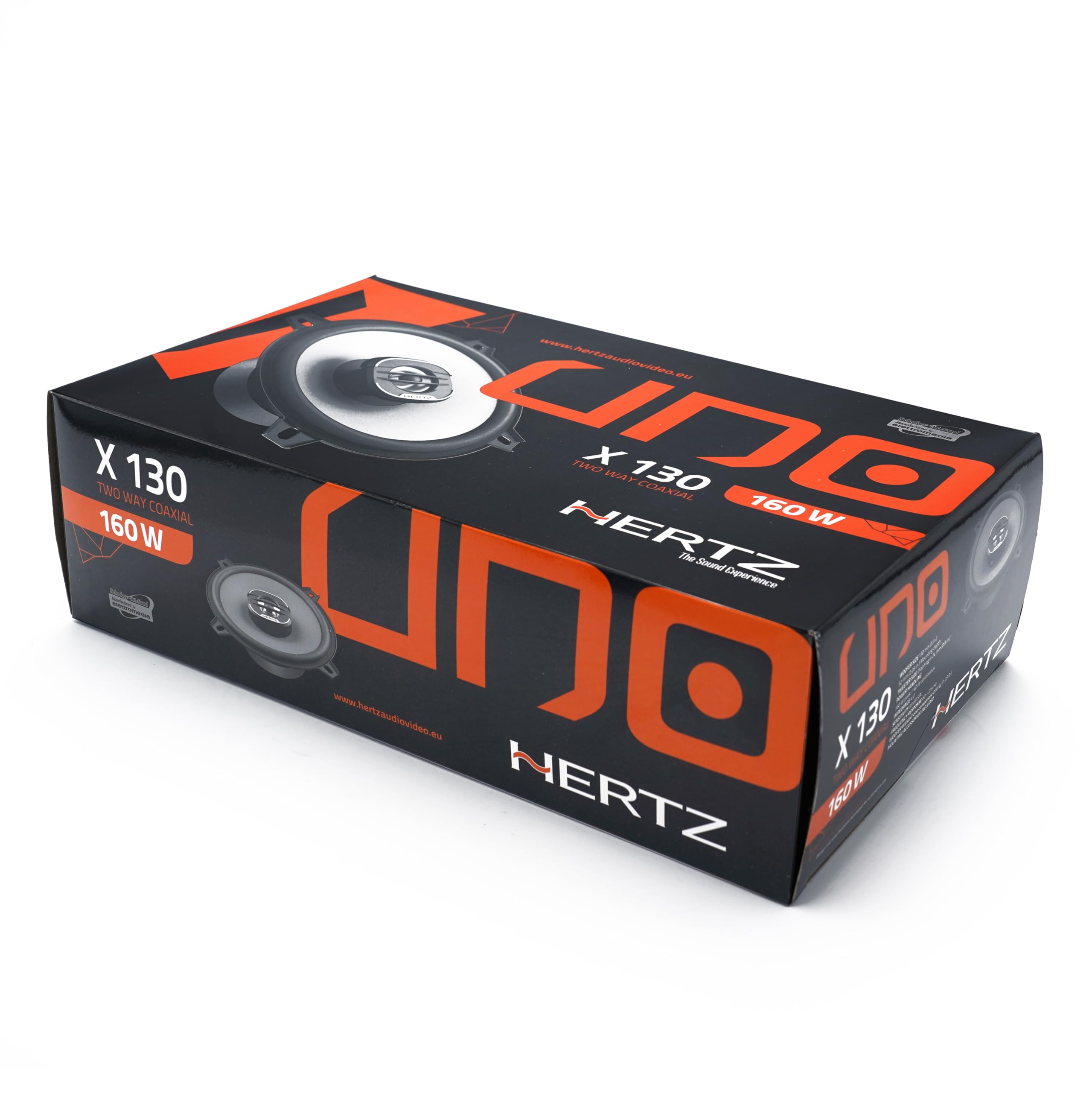 Hertz Uno Series X 130 5.25' Two Way Coaxial Speakers (Pair)