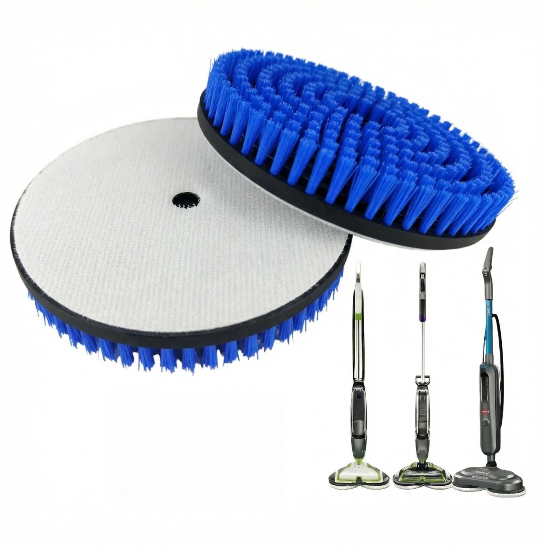 YUYUXB Spin Mop Brush Heads Replacement Pads for Bissell Spinwave Steam Mop 20393,20399,3897A,23157, 23159,2124, 2039A, 3712  H