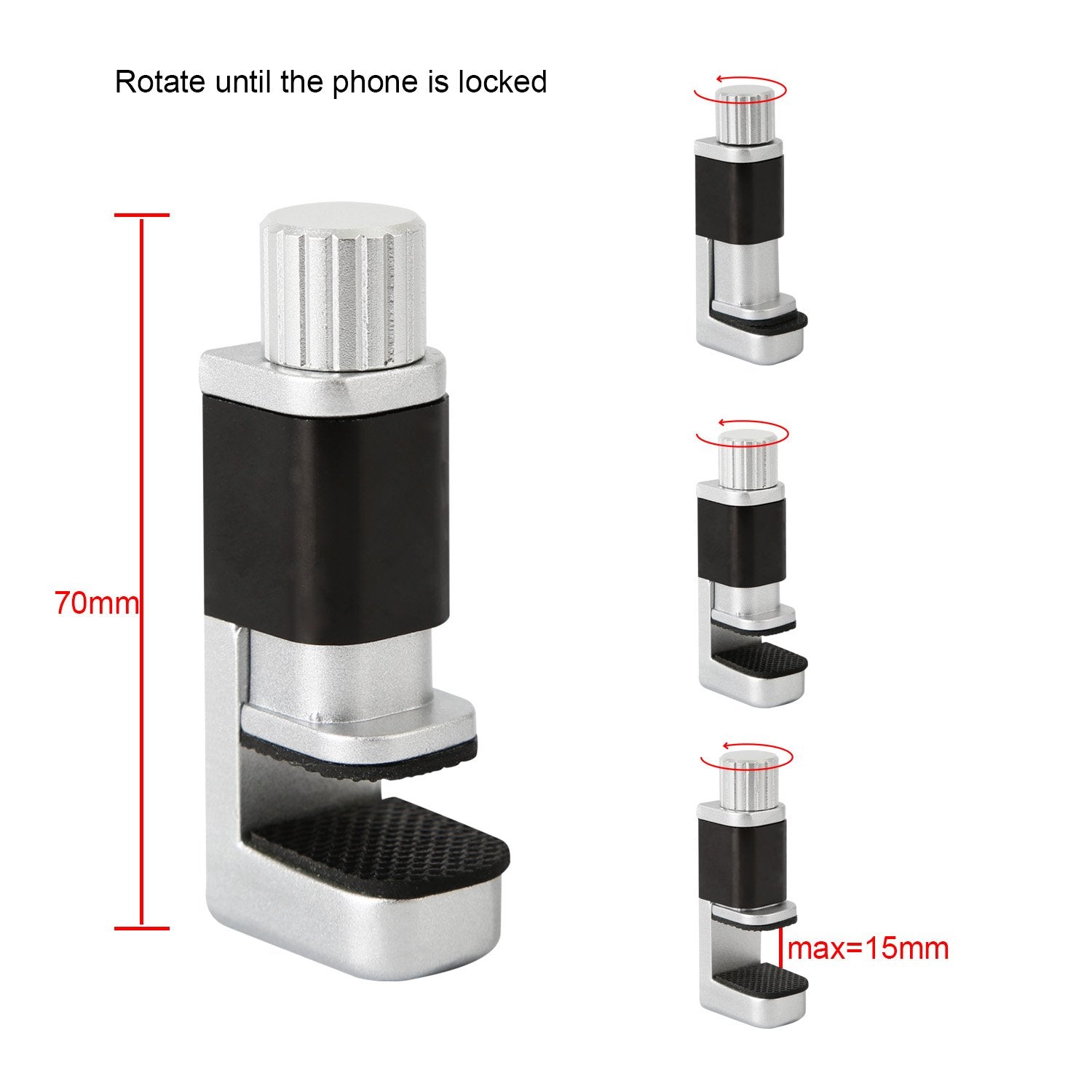 Kaisi Phone Screen Repair Tools Adjustable Fastening Clamps Clip Tools Compatible For Fixing Screen Uplift Cell Phone, Iphone, S