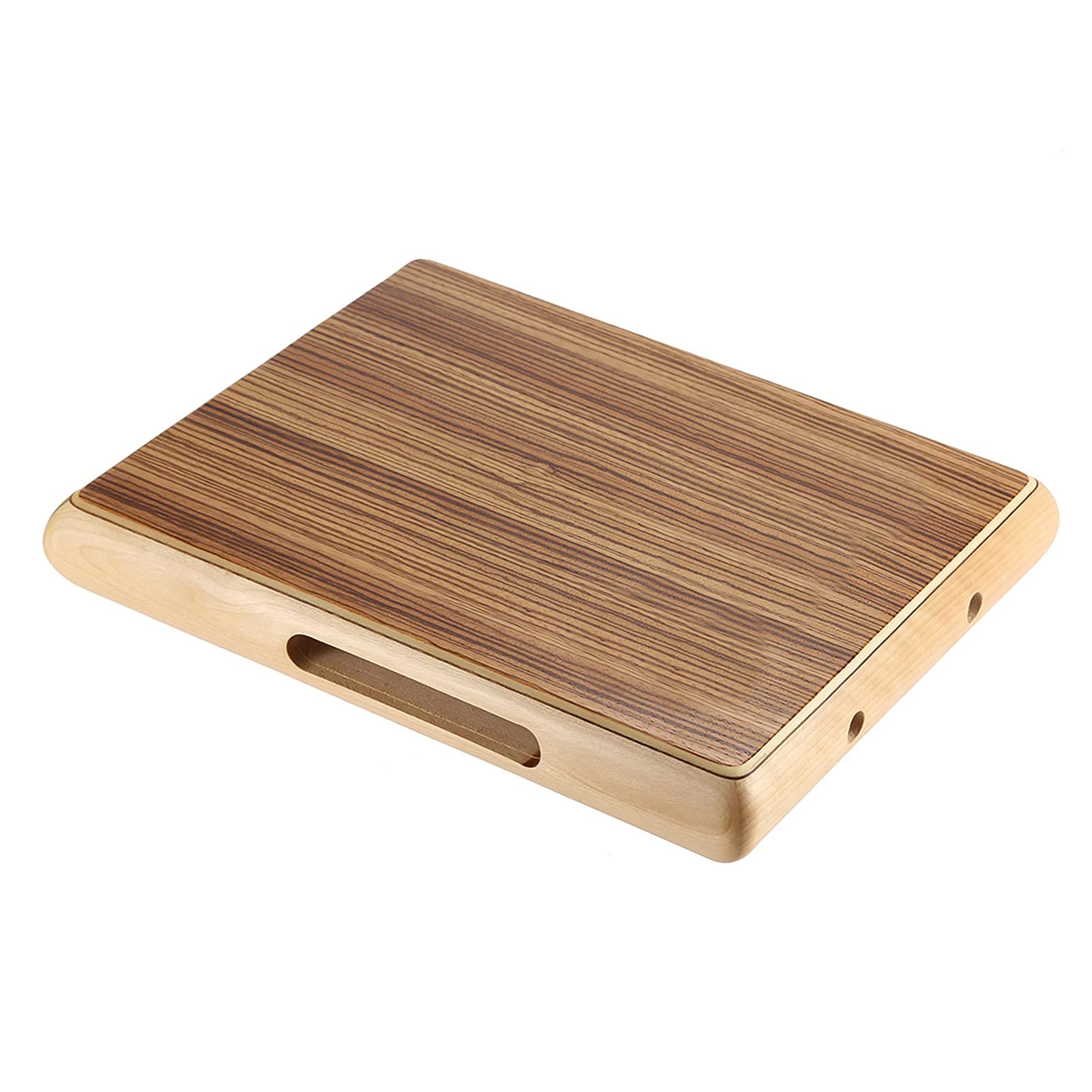 Ubersweet Compact Travel Cajon Flat Hand Drum Persussion Instrument 31.5 * 24.5 * 4.5cm